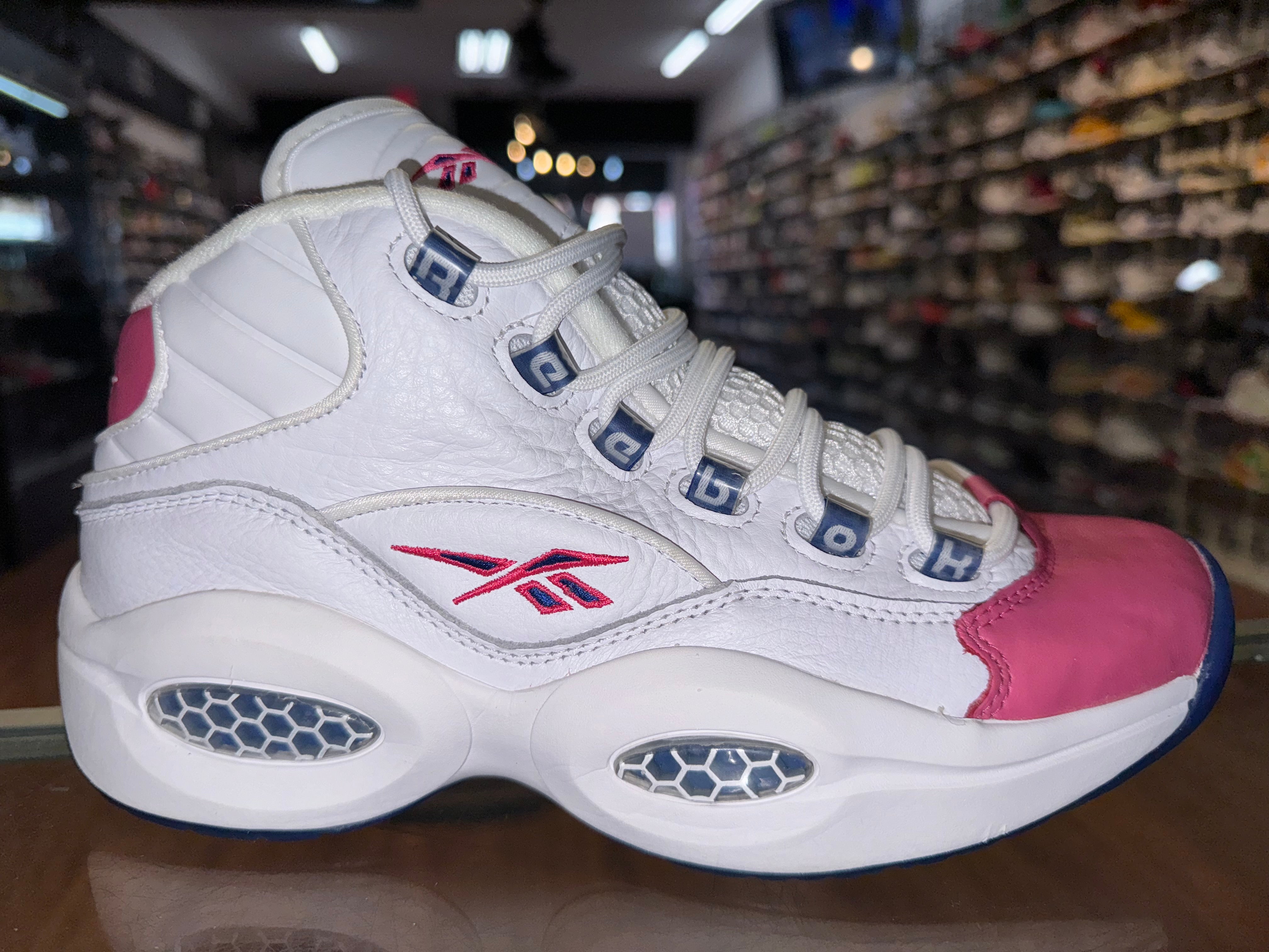 Reebok Question Mid Eric Emanuel Pink offers Toe