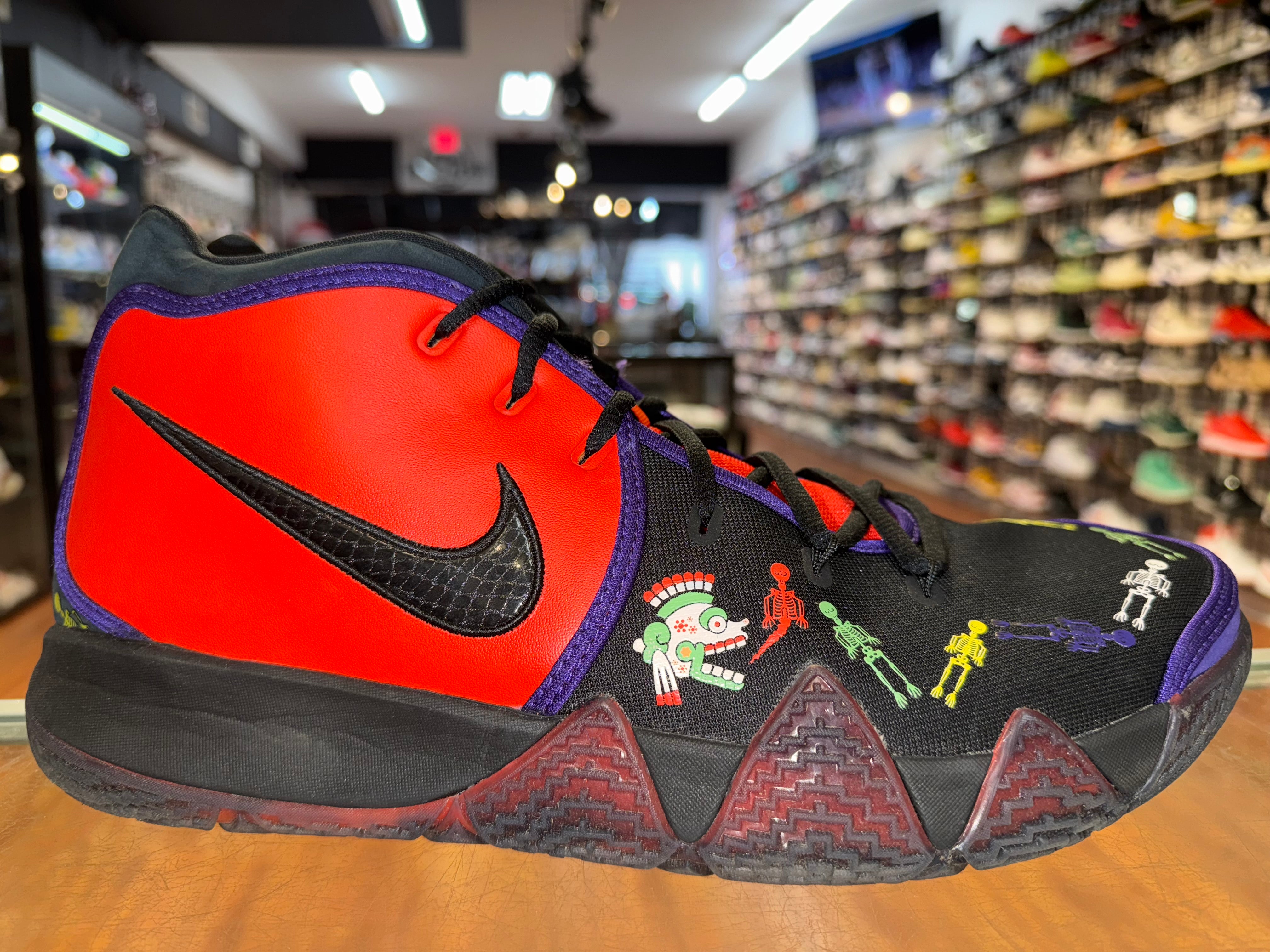 Size 13 Nike Kyrie 4 Day of the Dead Direct Kicks