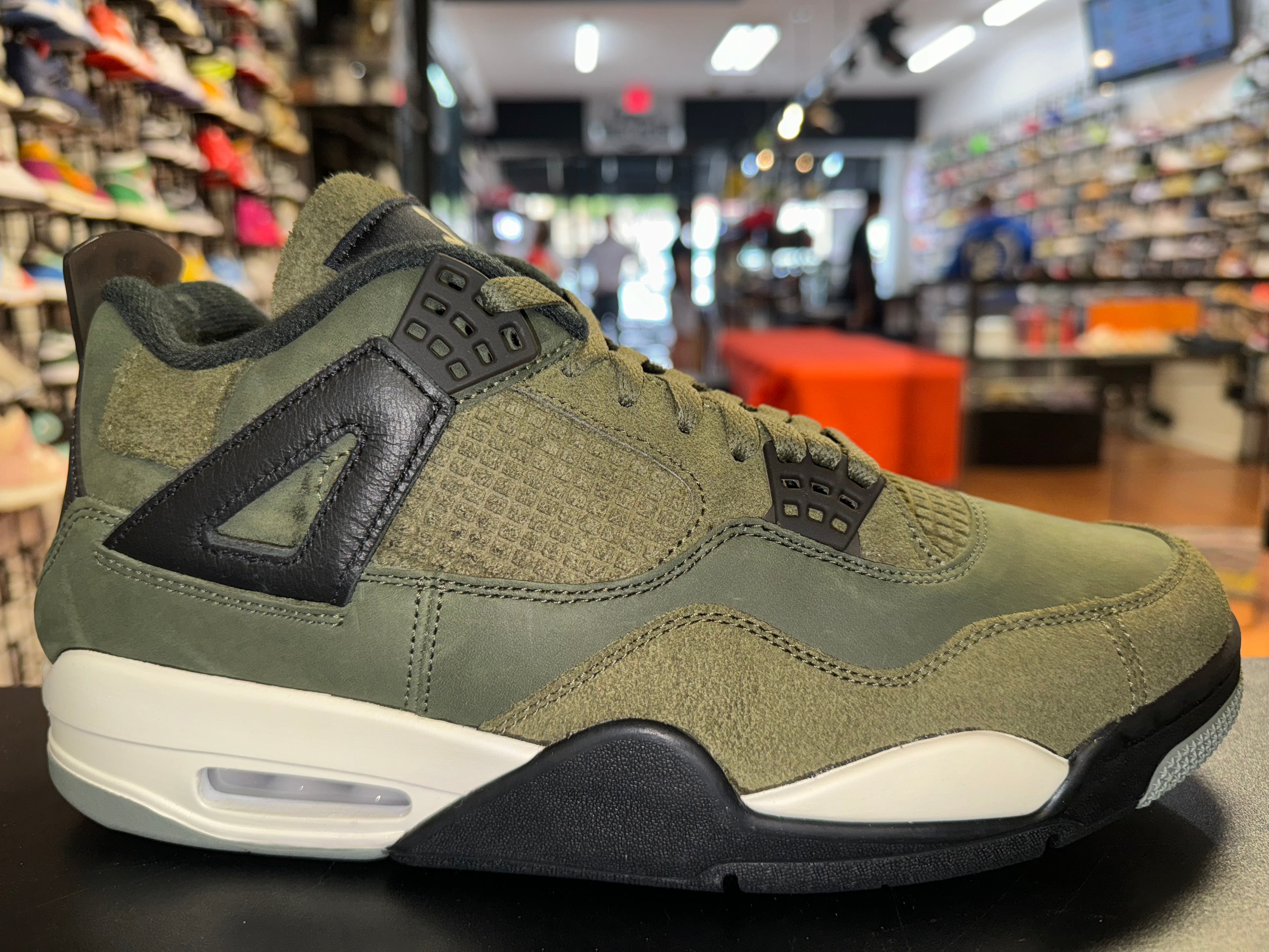 Size 9.5 Air Jordan 4 Craft Olive Brand New Direct Kicks