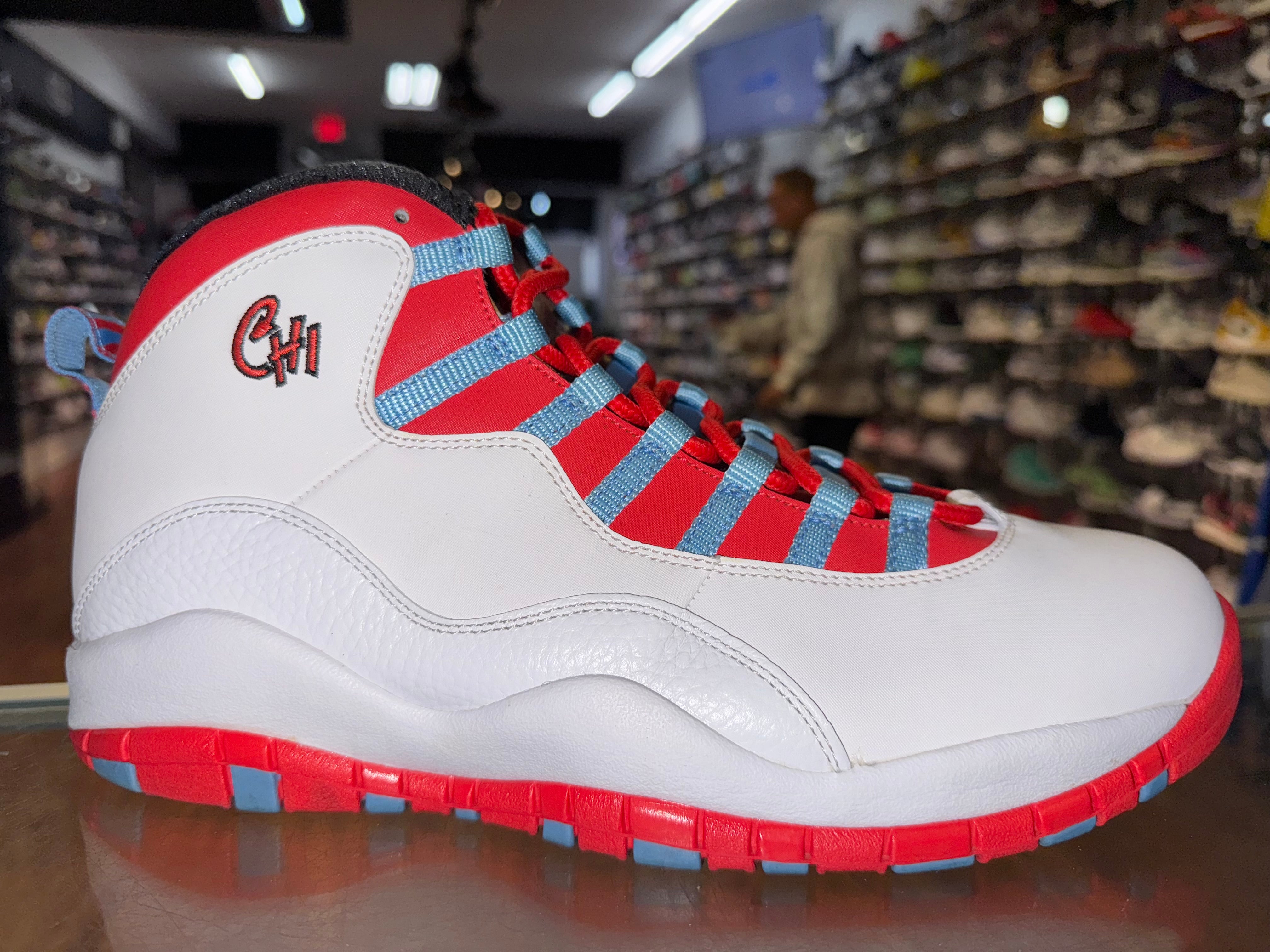 Jordan 10 chicago flag best sale