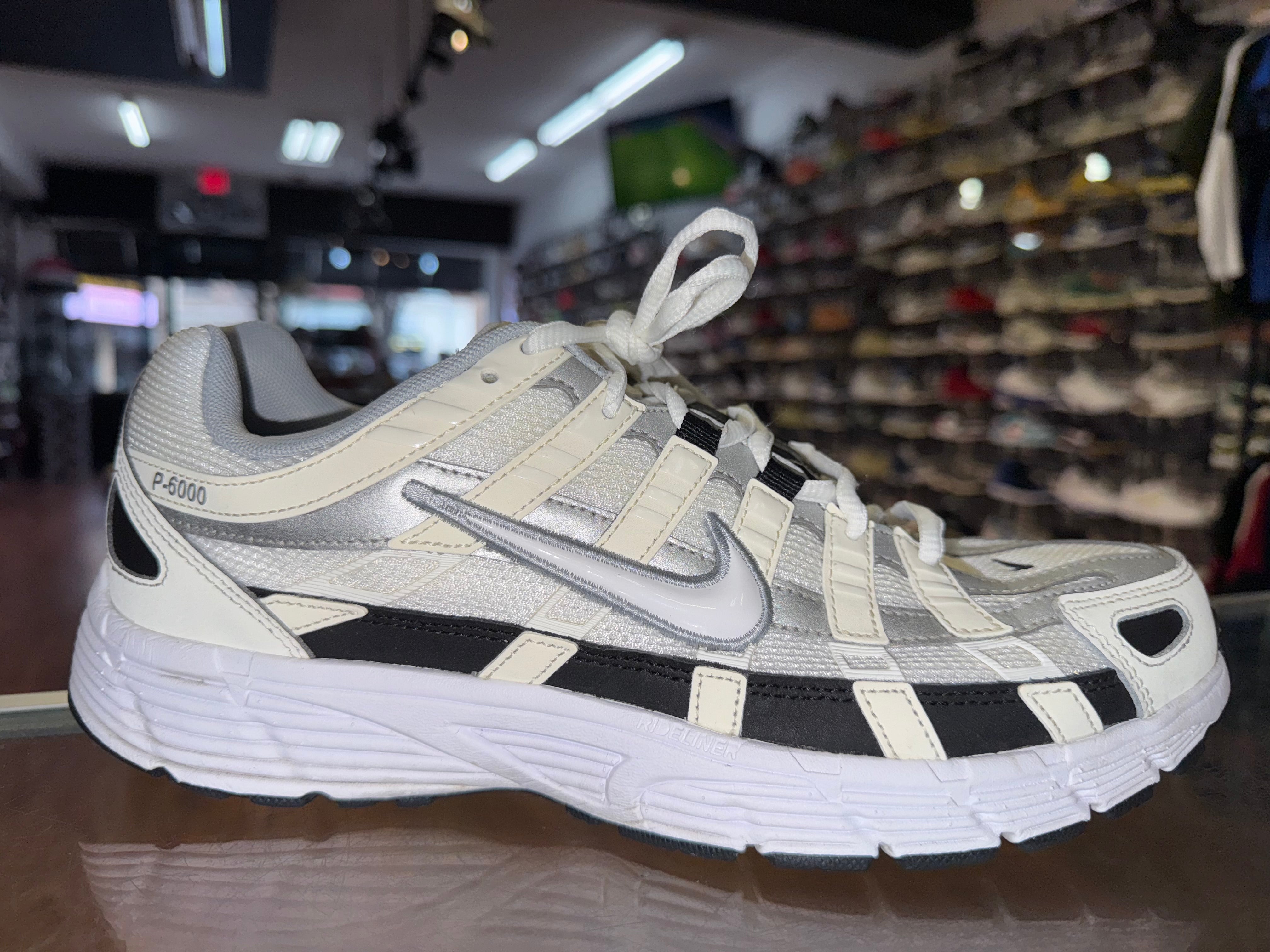 Size 10 Nike P-6000 "Sail Wolf Grey"