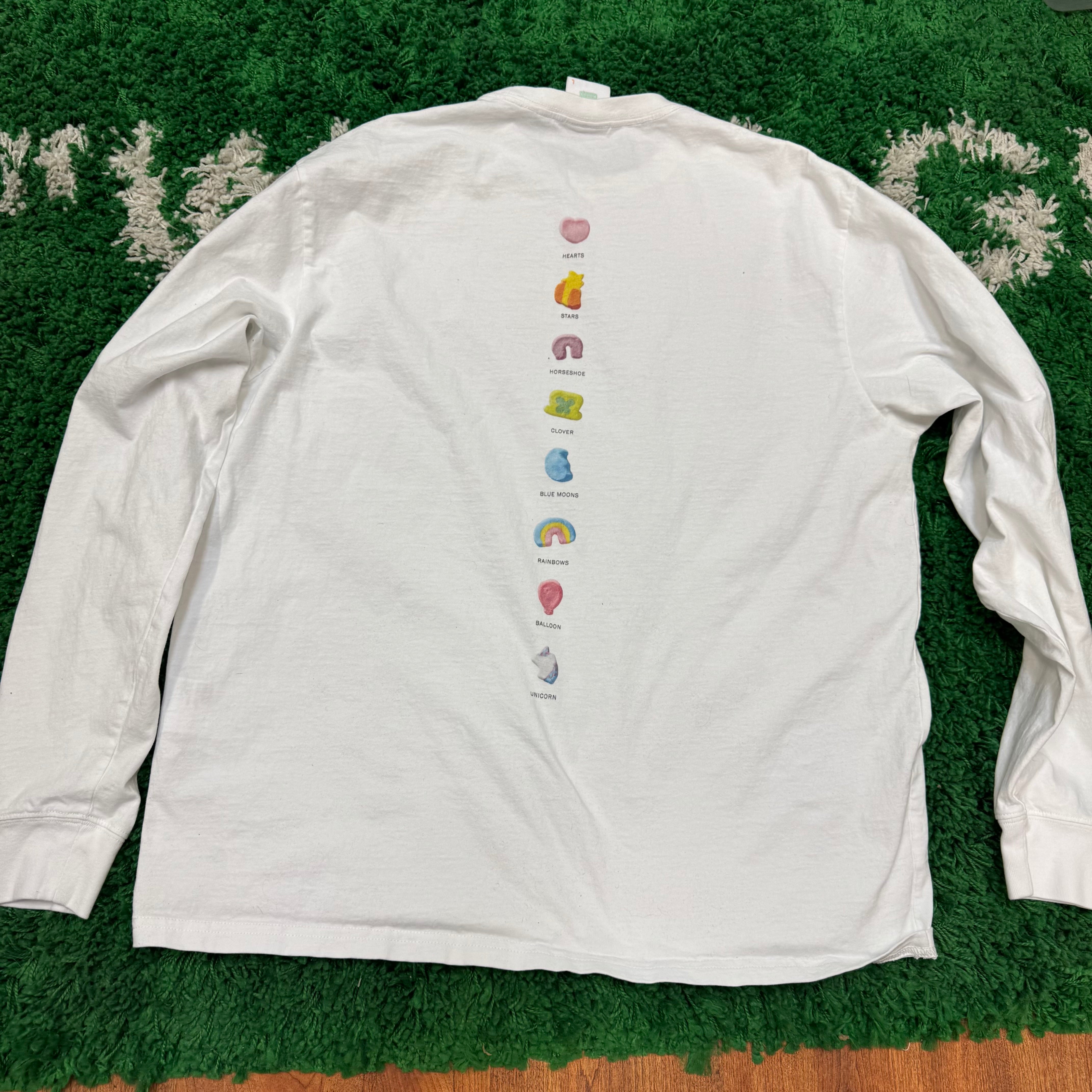 Large Kith for Lucky Charms L/S Tee "White"