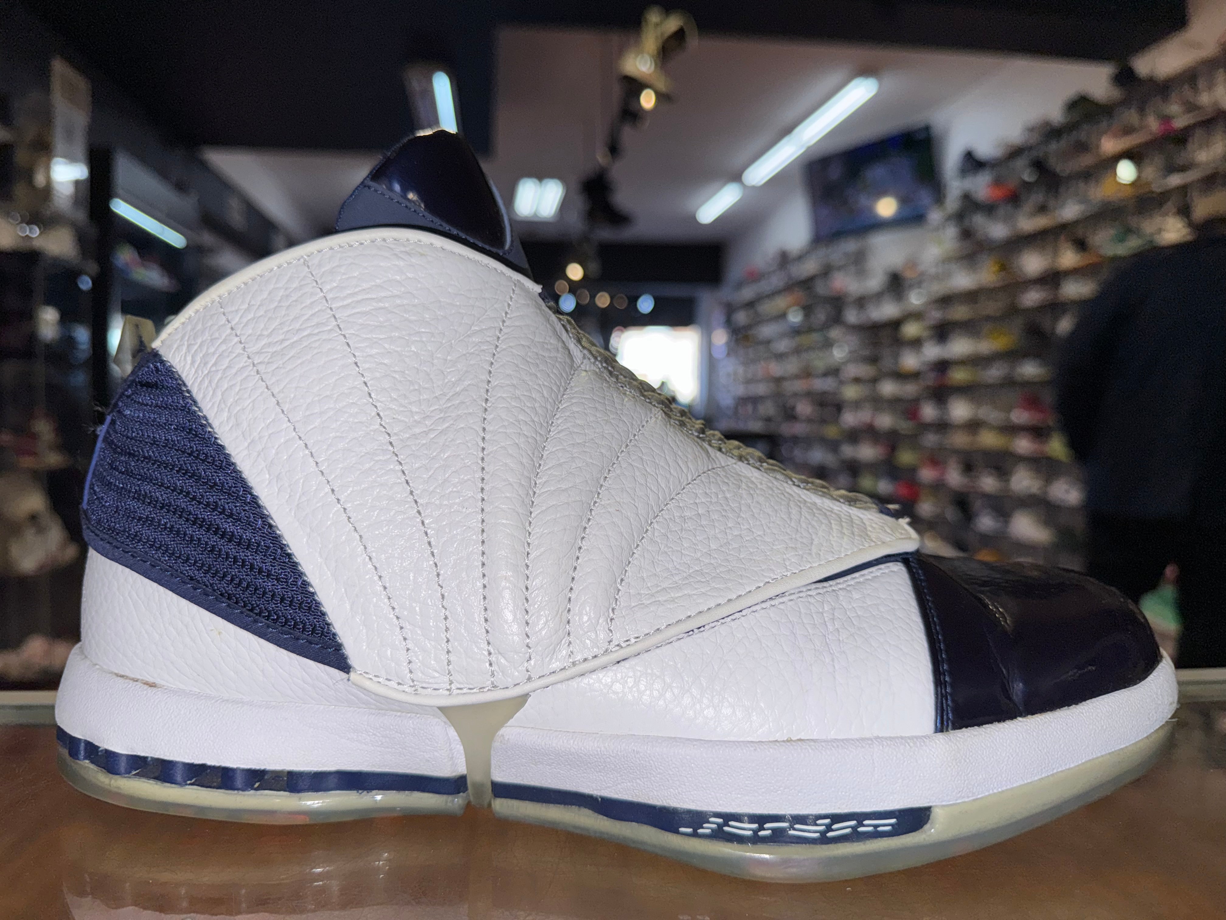 Size 12 Air Jordan 16 "Midnight Navy"