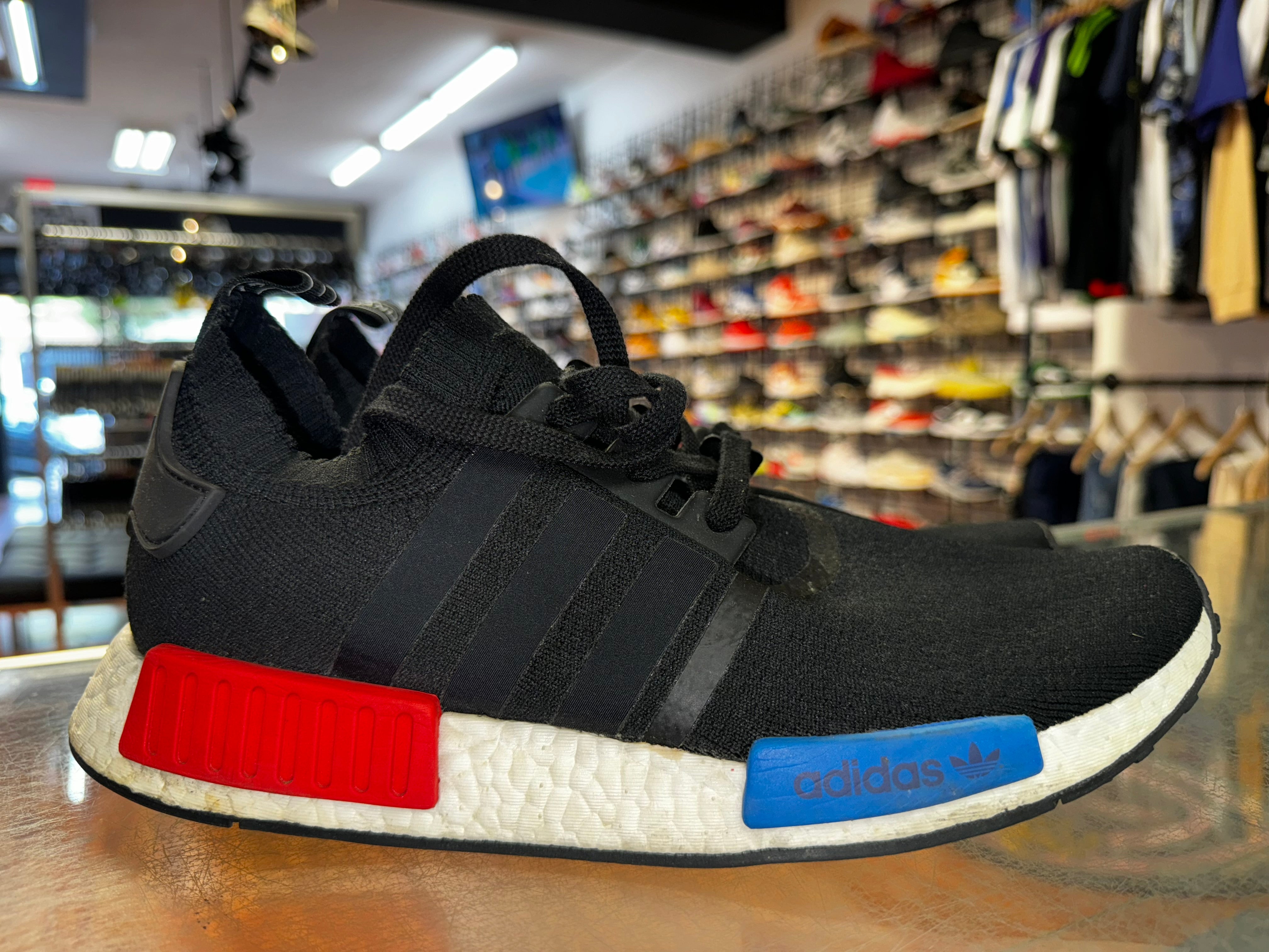 Size 11 Adidas NMD R1 "Core Black"