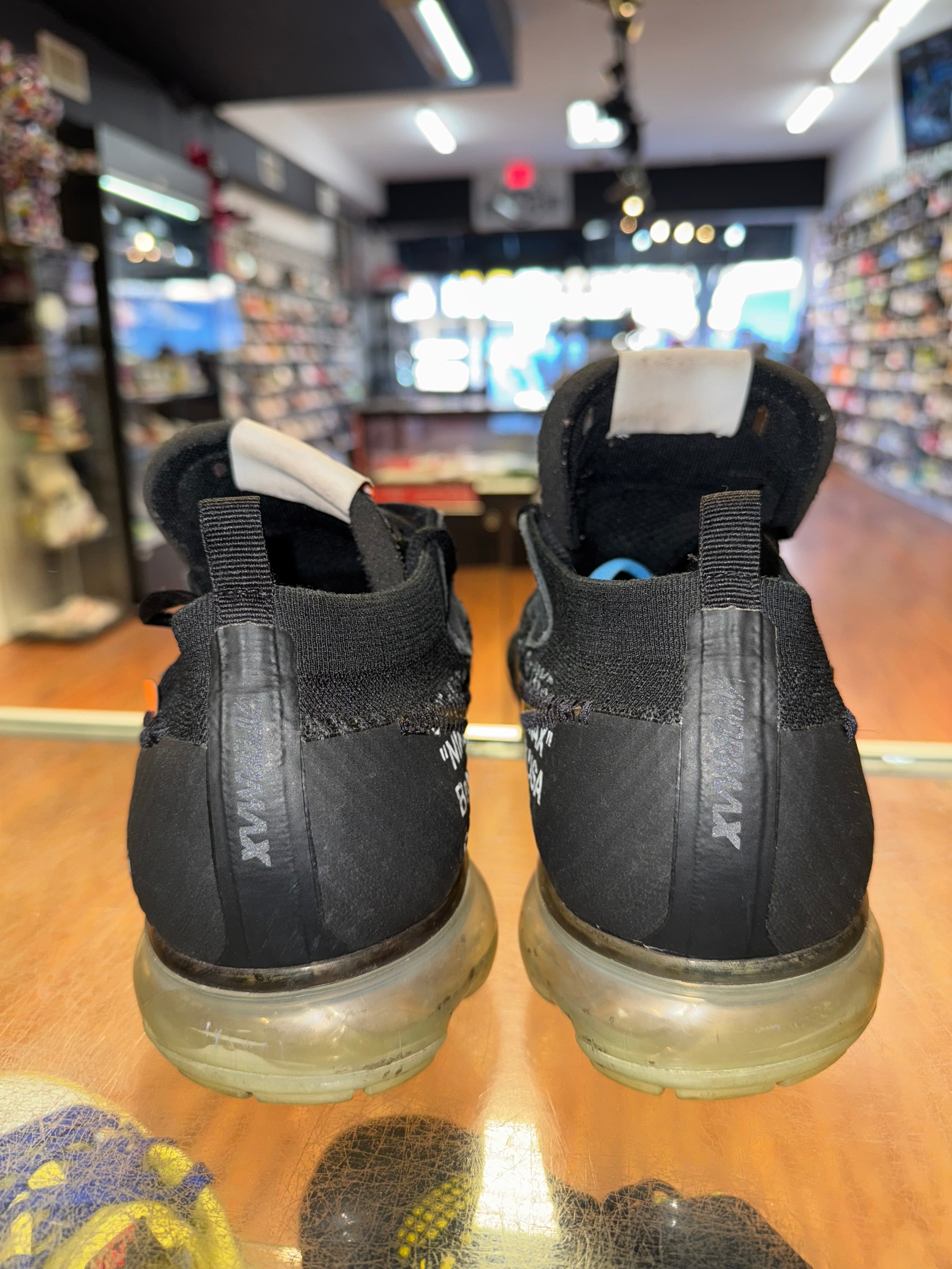 Size 13 Off-White VaporMax “Black”