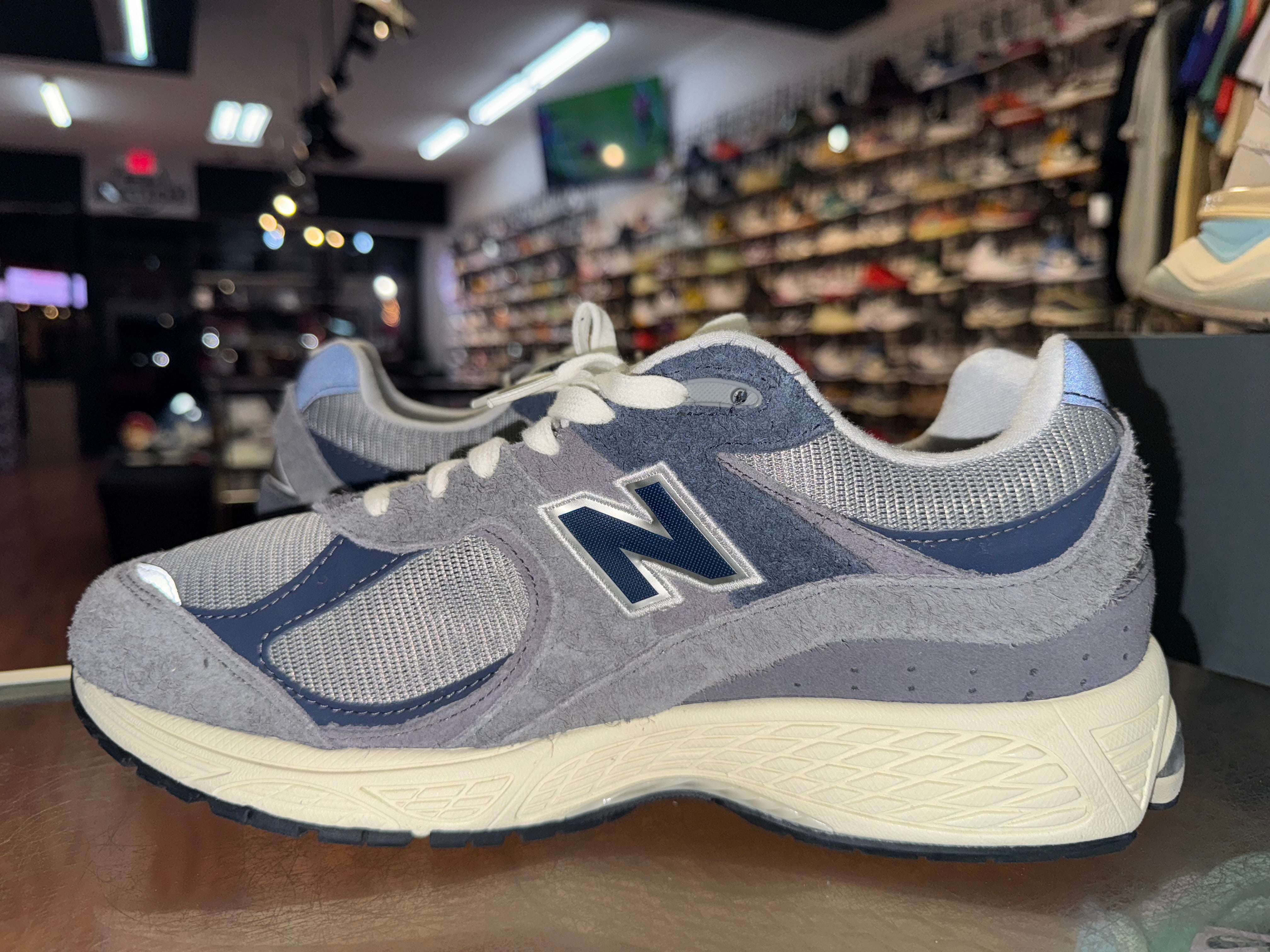 Size 11 New Balance 2002R “Navy Castle Rock”