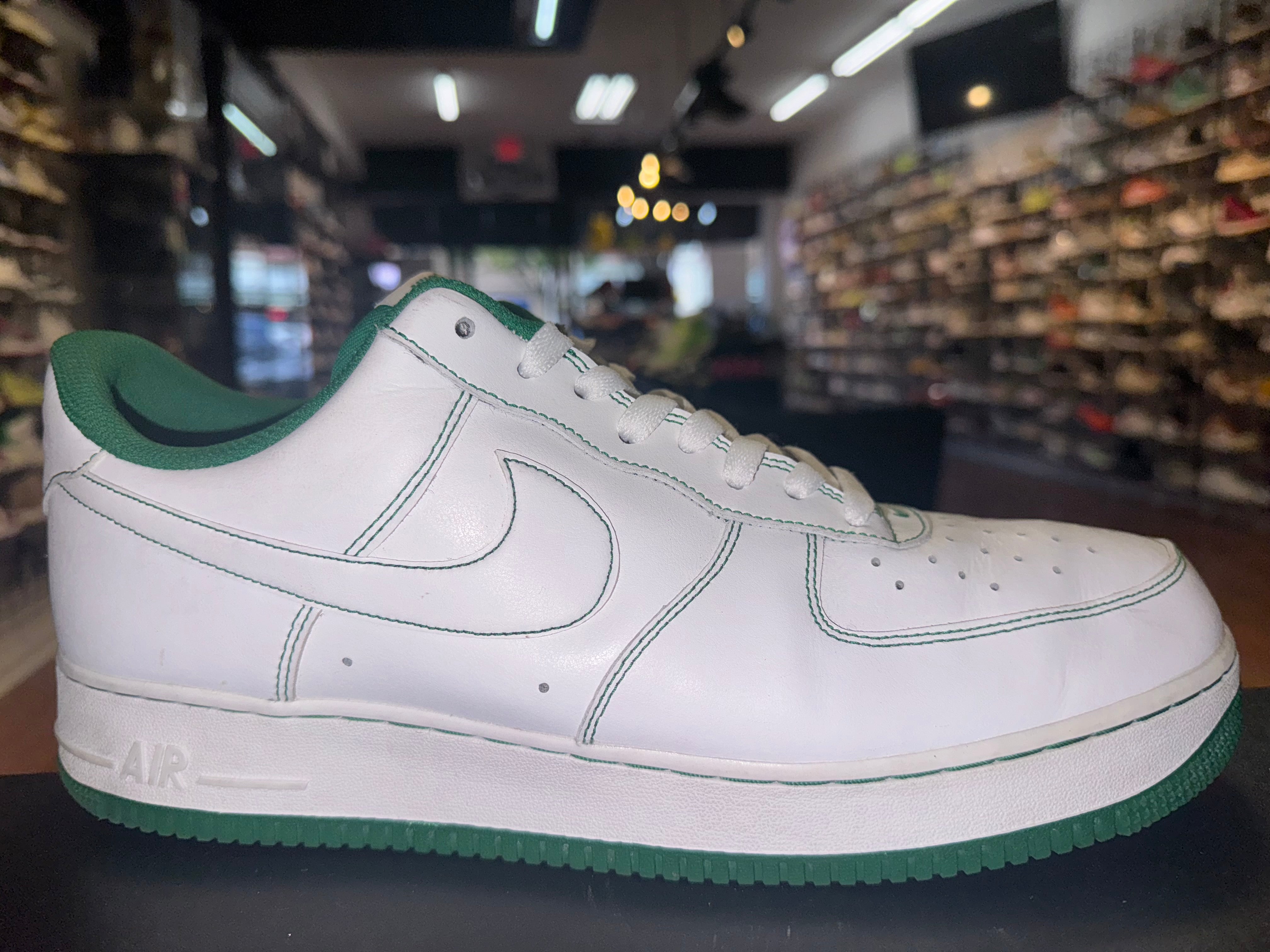 Size 13 Air Force 1 “Green Bottom”