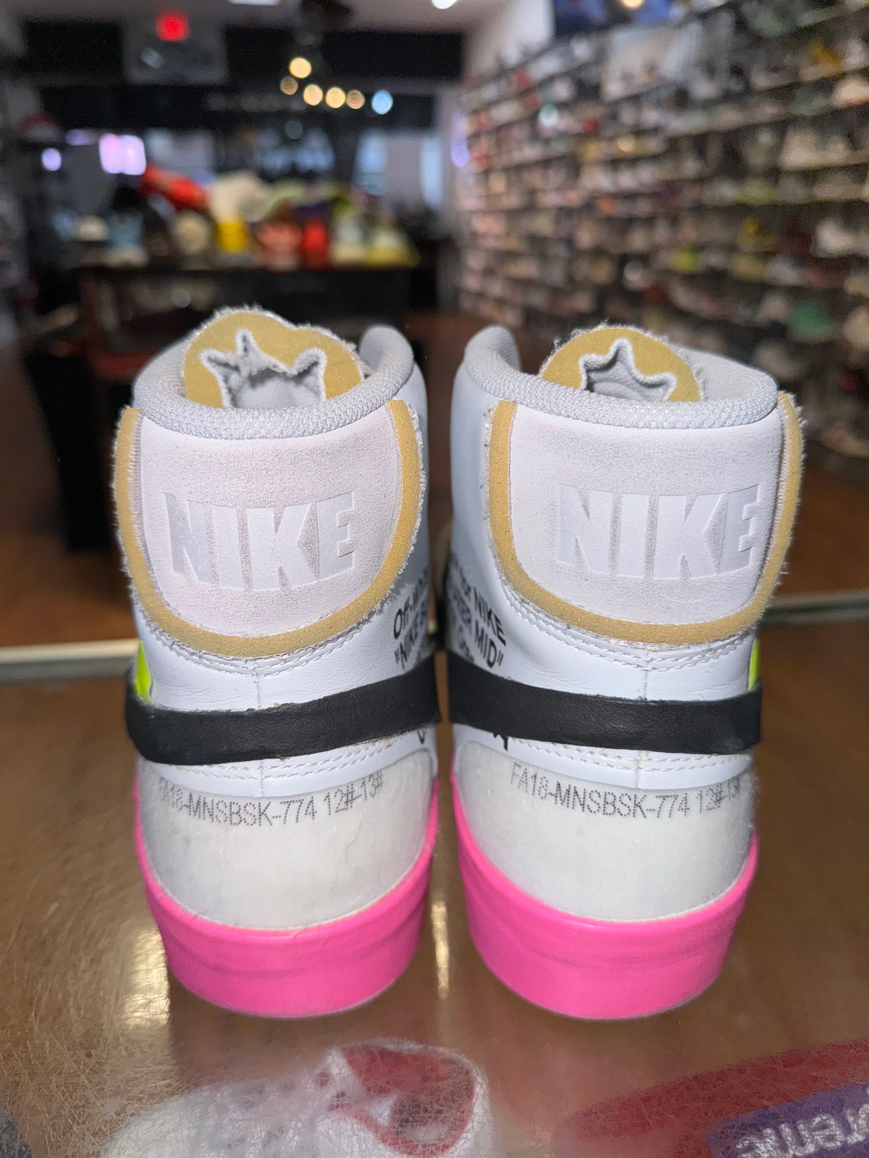 Size 12 Blazer Mid Off White "Serena Queen"