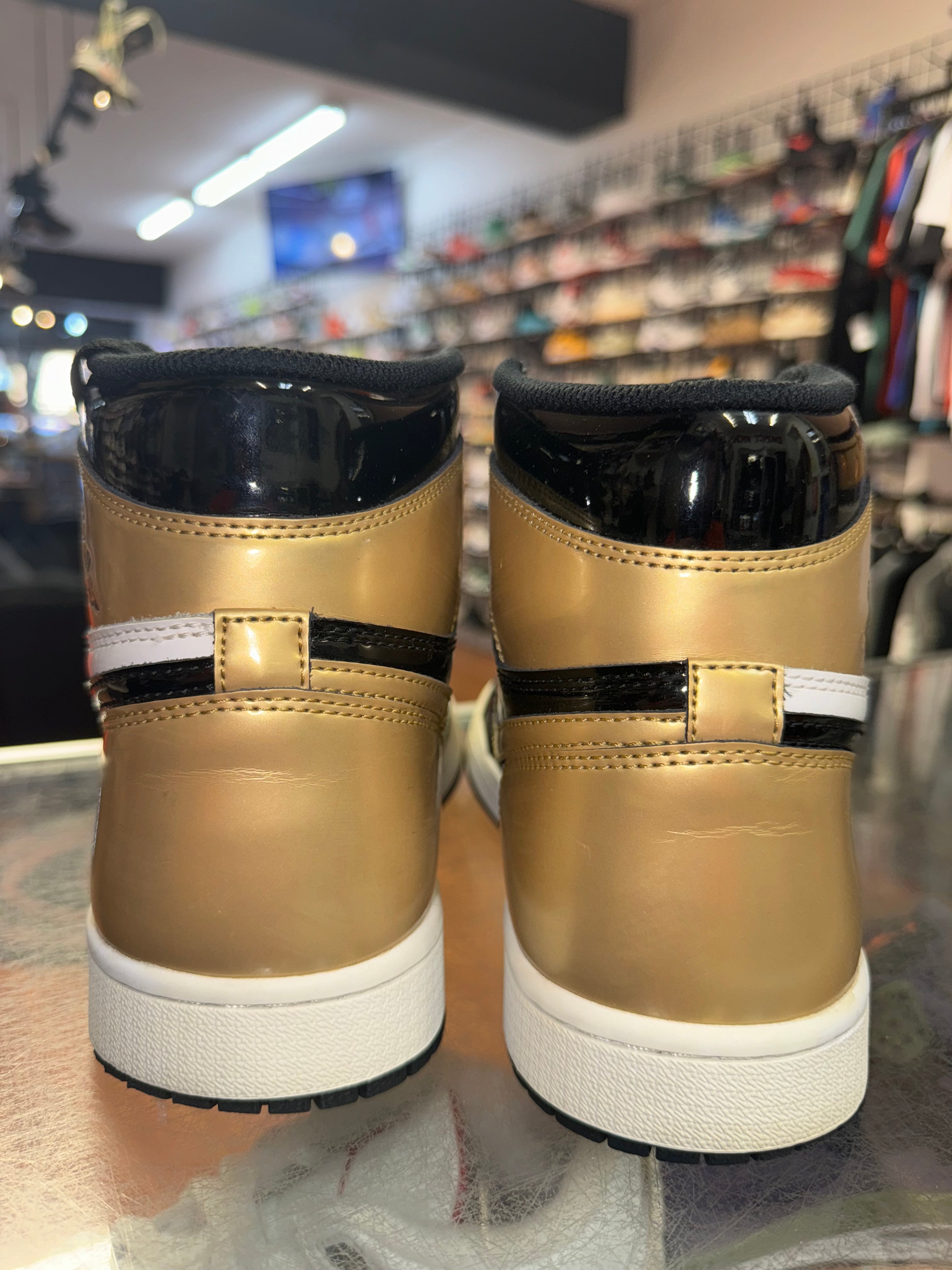 Size 9 Air Jordan 1 "Gold Toe"