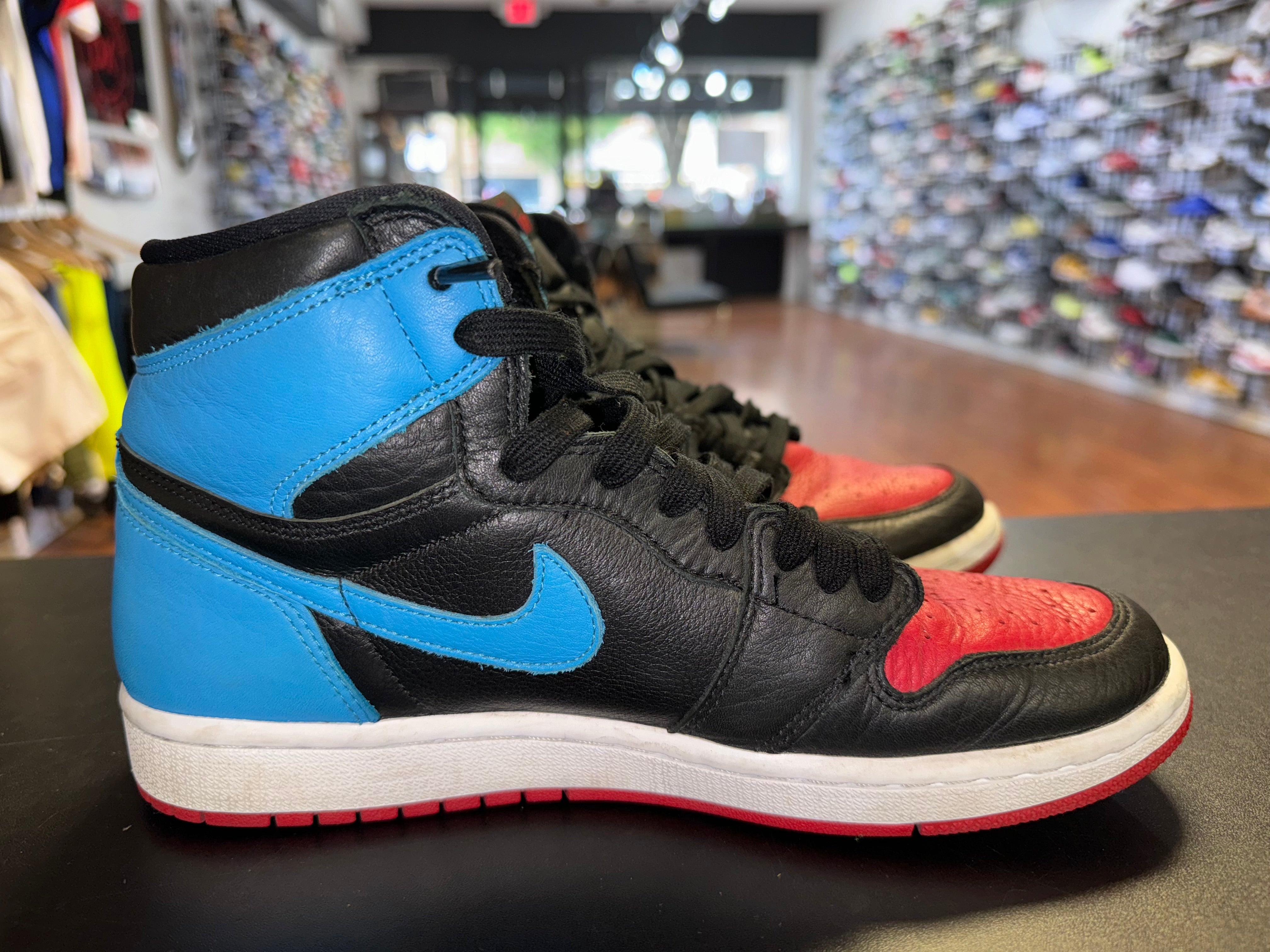 Size 8 (9.5W) Air Jordan 1 “NC to CHI”