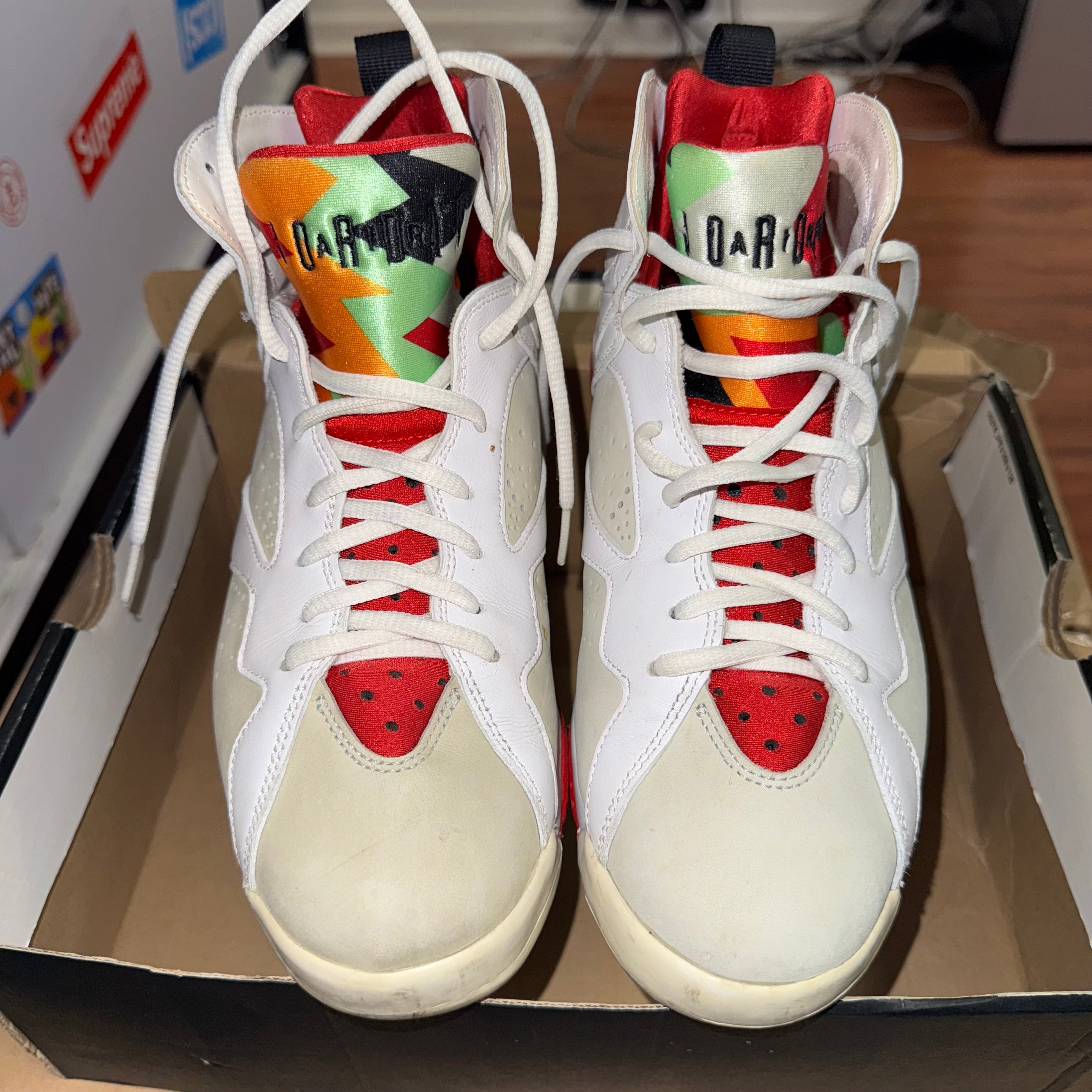 Size 8.5 Air Jordan 7 "Hare"