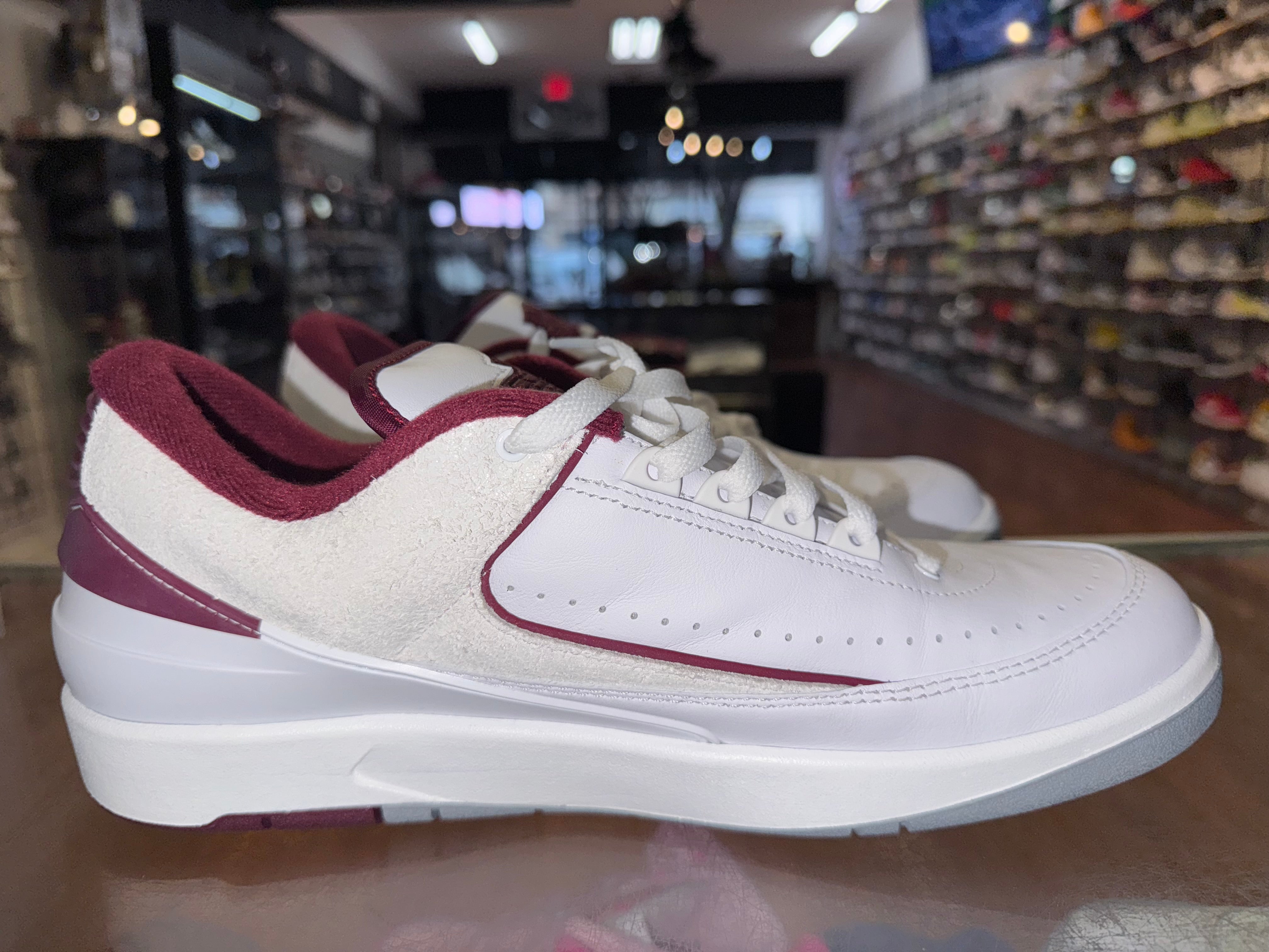 Size 12.5 Air Jordan 2 Low “Cherrywood”