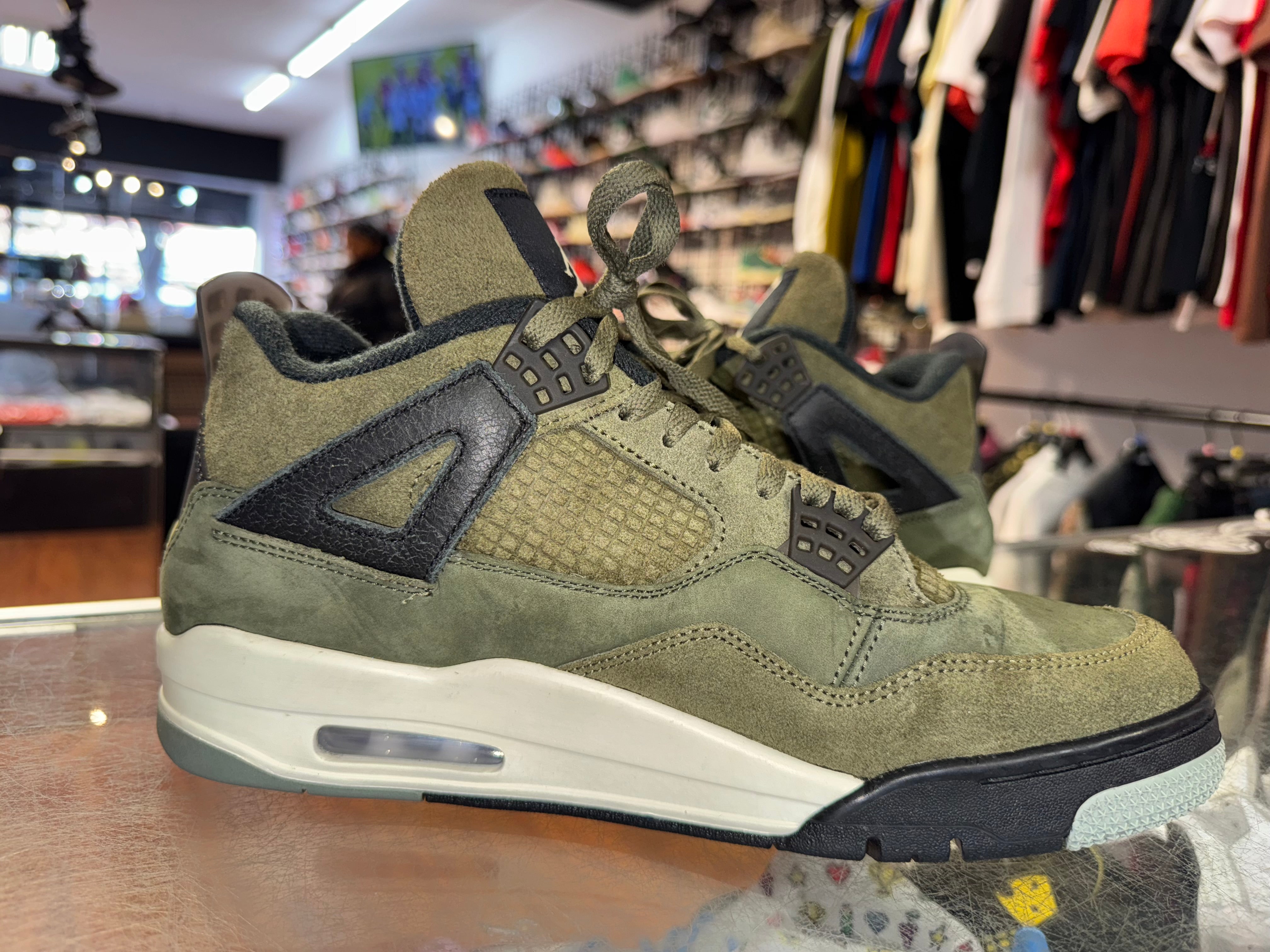 Size 10 Air Jordan 4 Craft “Olive”