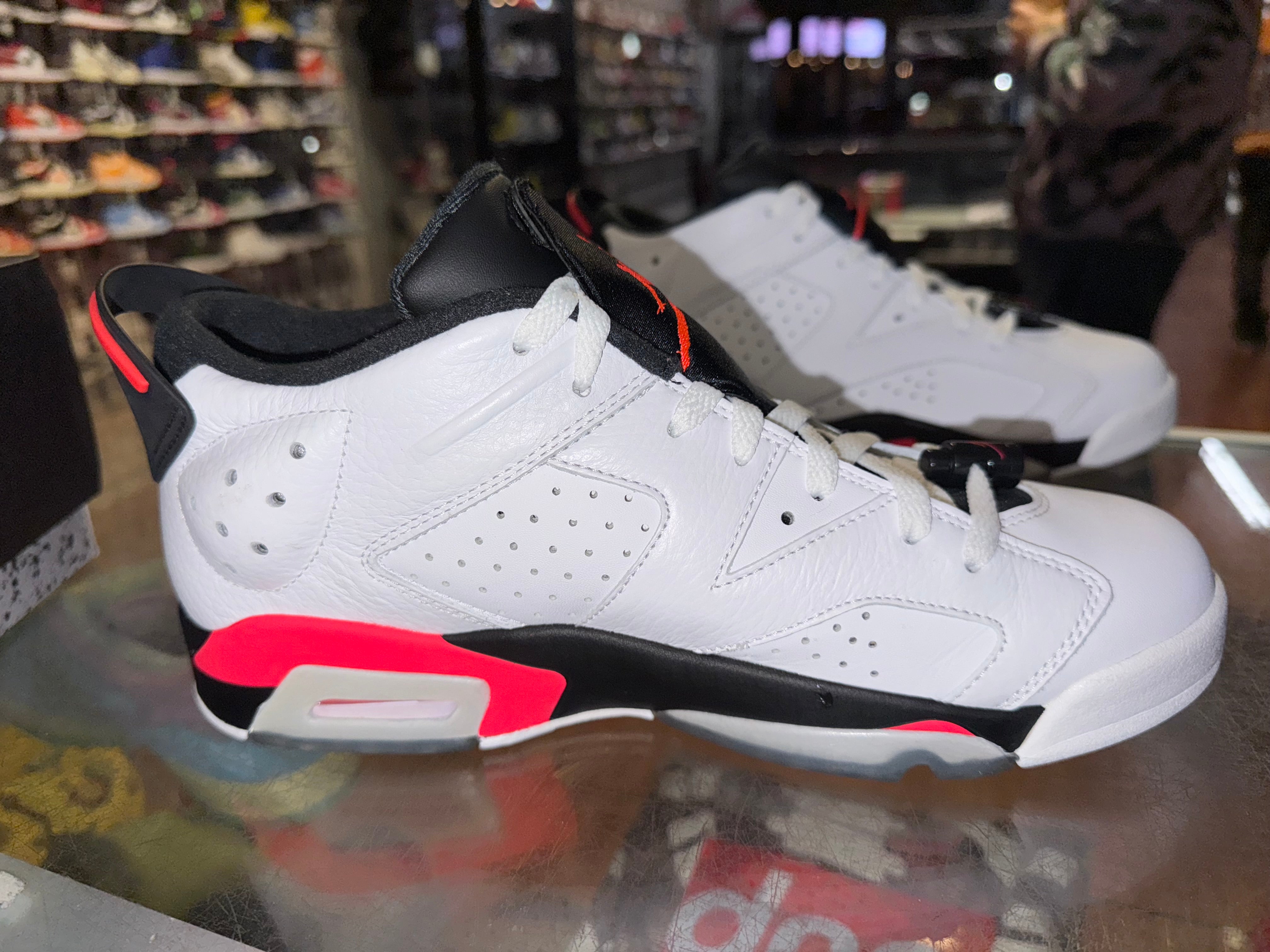 Size 9 Air Jordan 6 Low “Infrared”