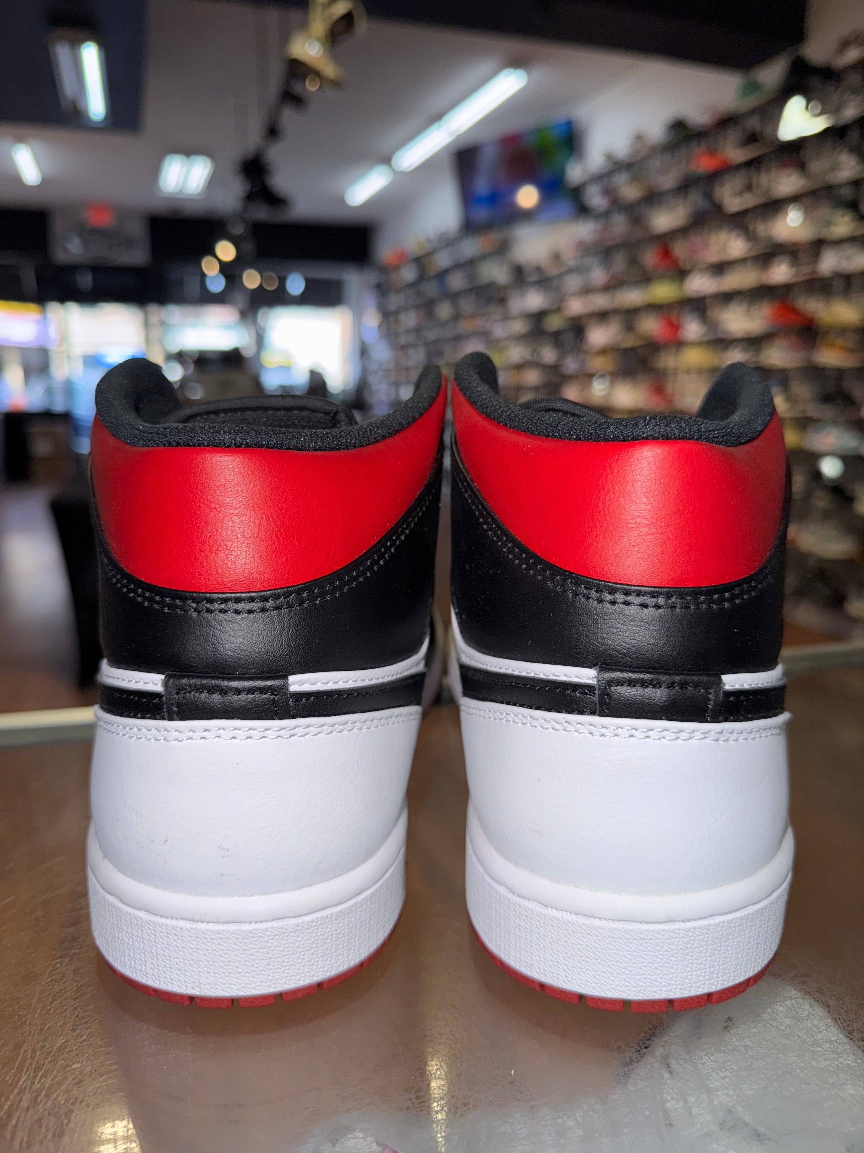 Size 10.5 Air Jordan 1 Mid "Gym Red Black Toe" Brand New