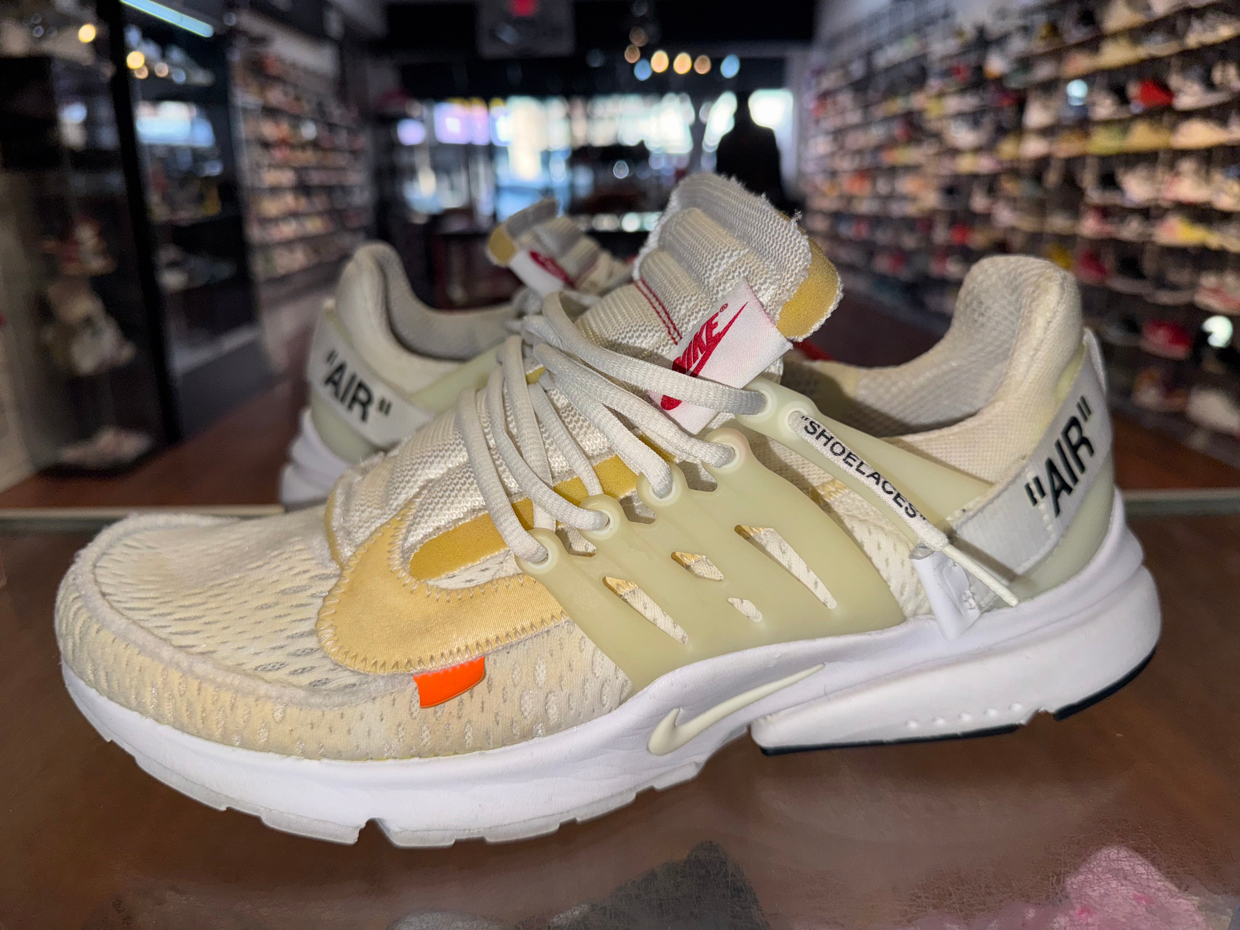 Size 13 Air Presto Off White The Ten "White"