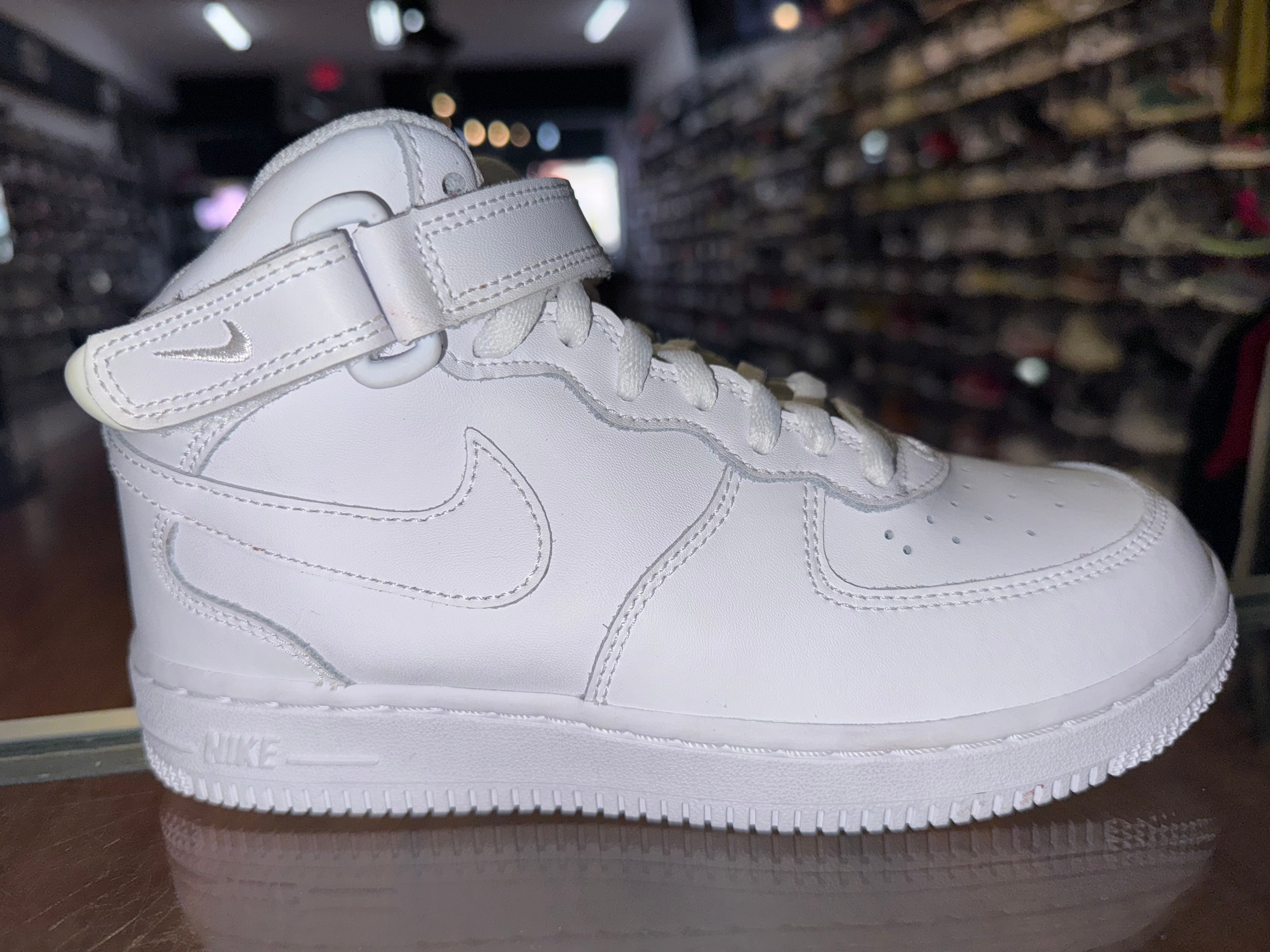 Size 3y Air Force 1 Mid "White" Brand New