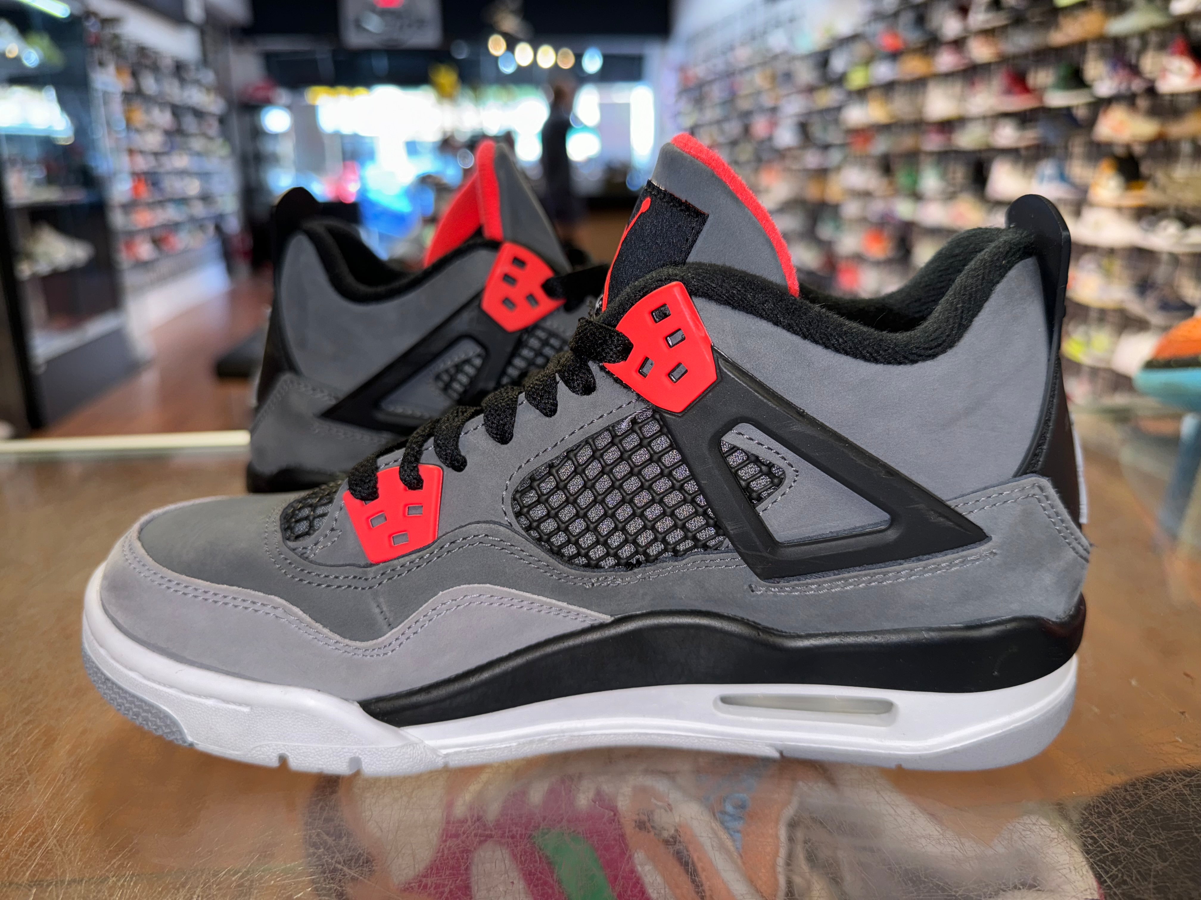 Size 6y Air Jordan 4 “Infrared”