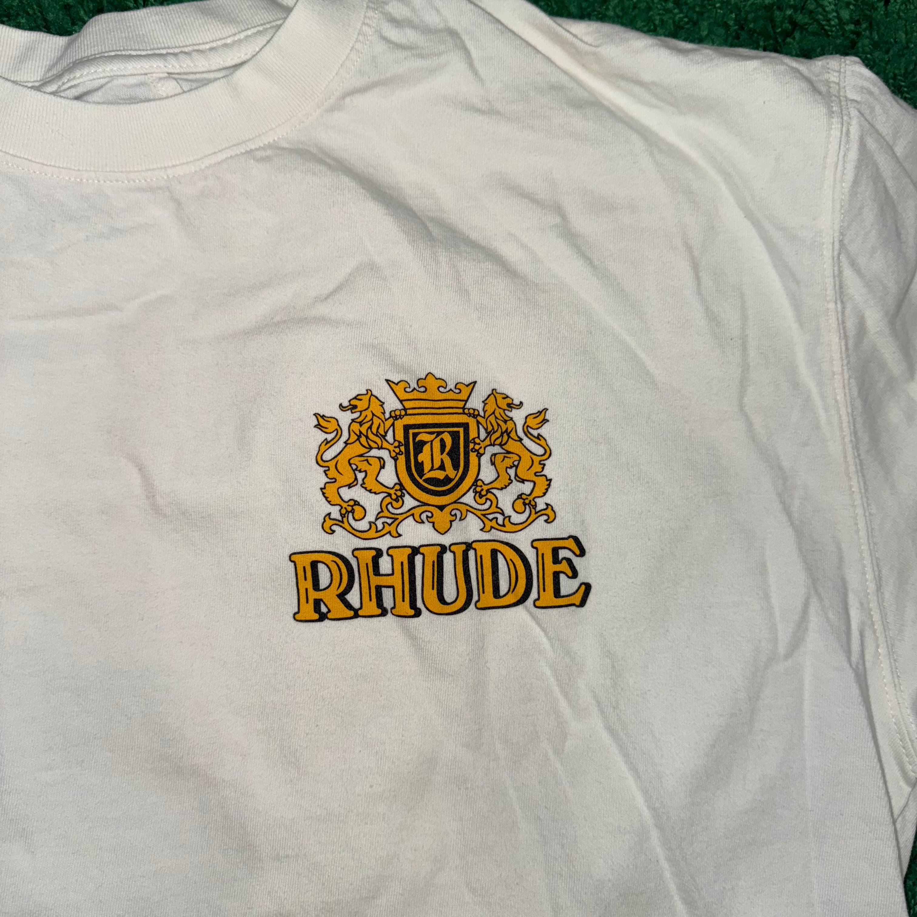 Large Rhude T-Shirt "White"