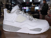 Size 3y Air Jordan 4 "White Oreo"