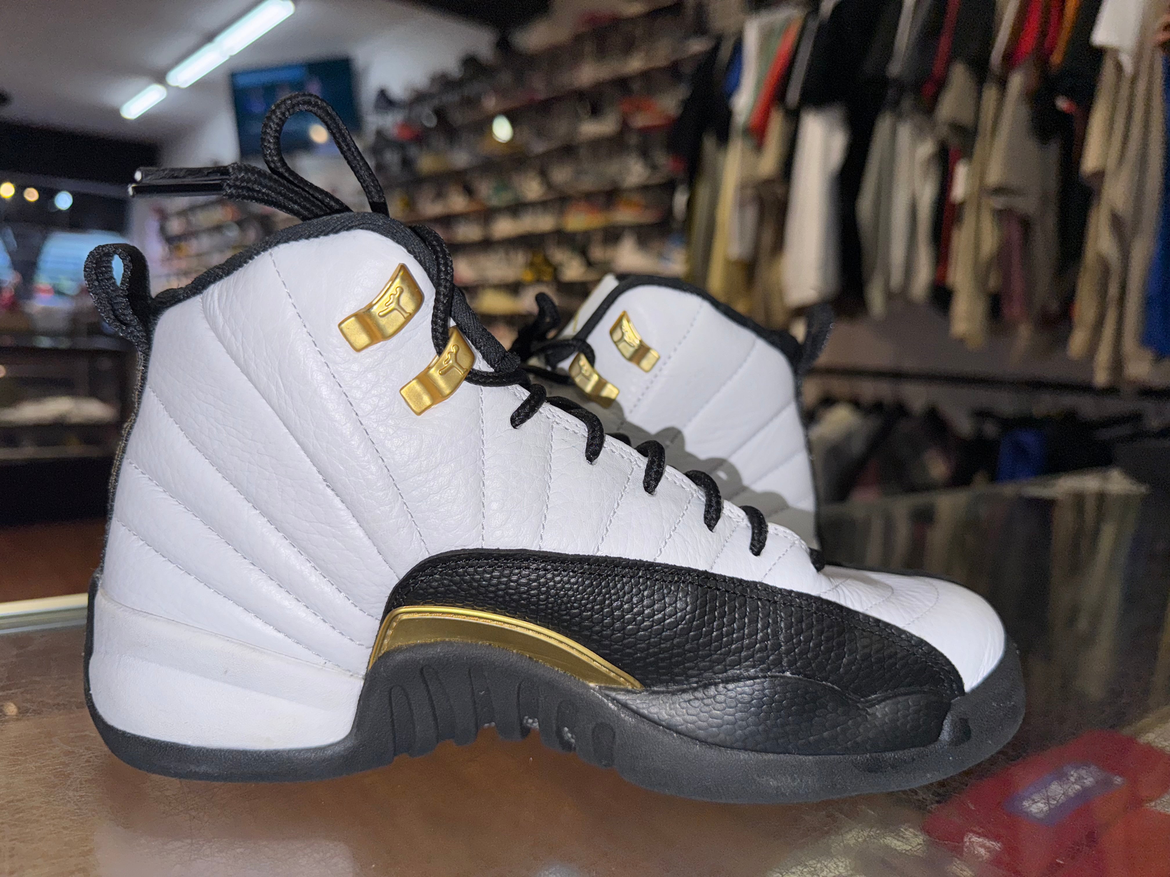 Size 6.5y Air Jordan 12 "Royalty Taxi"