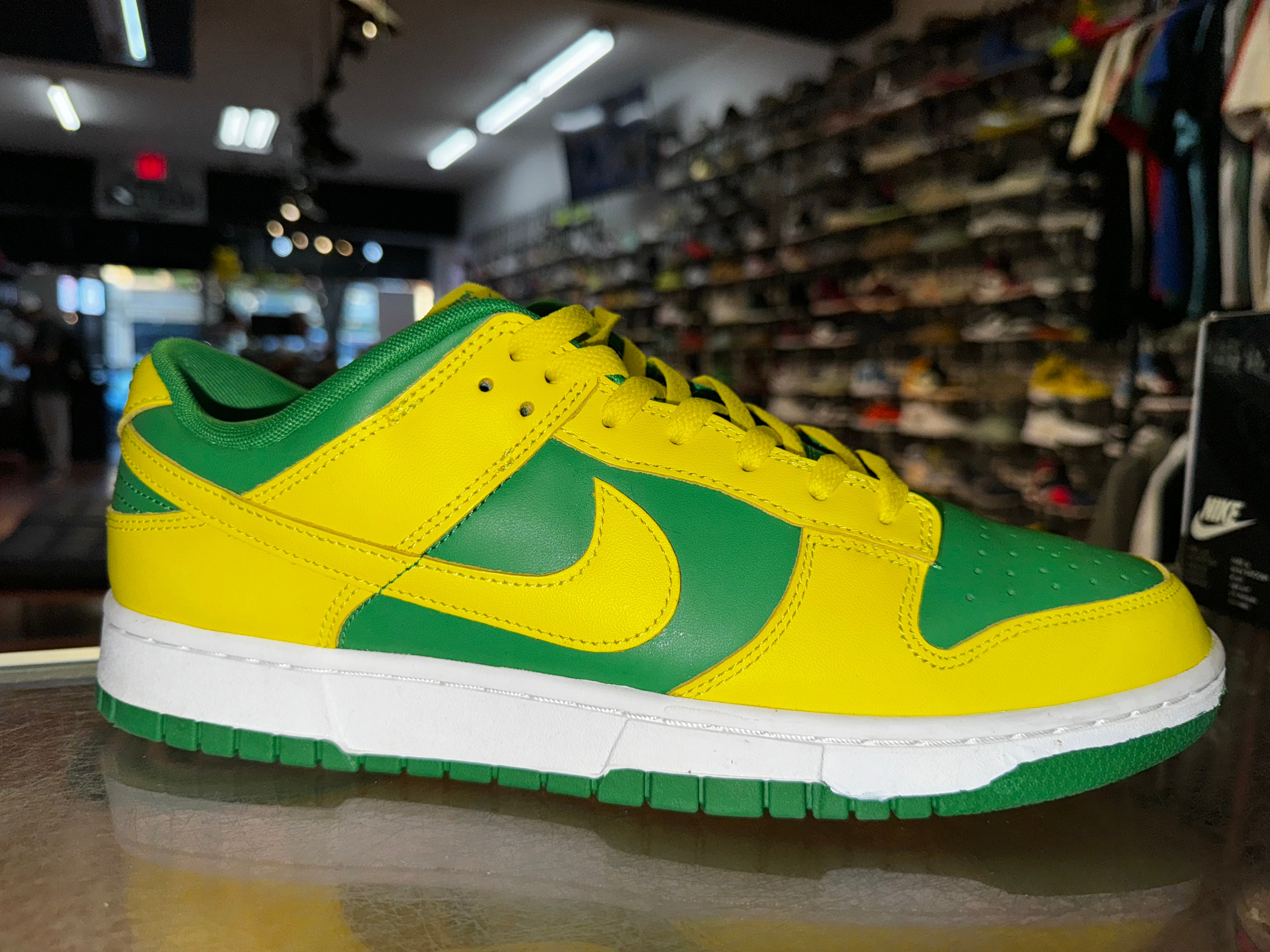 Size 12 Dunk Low "Reverse Brazil"