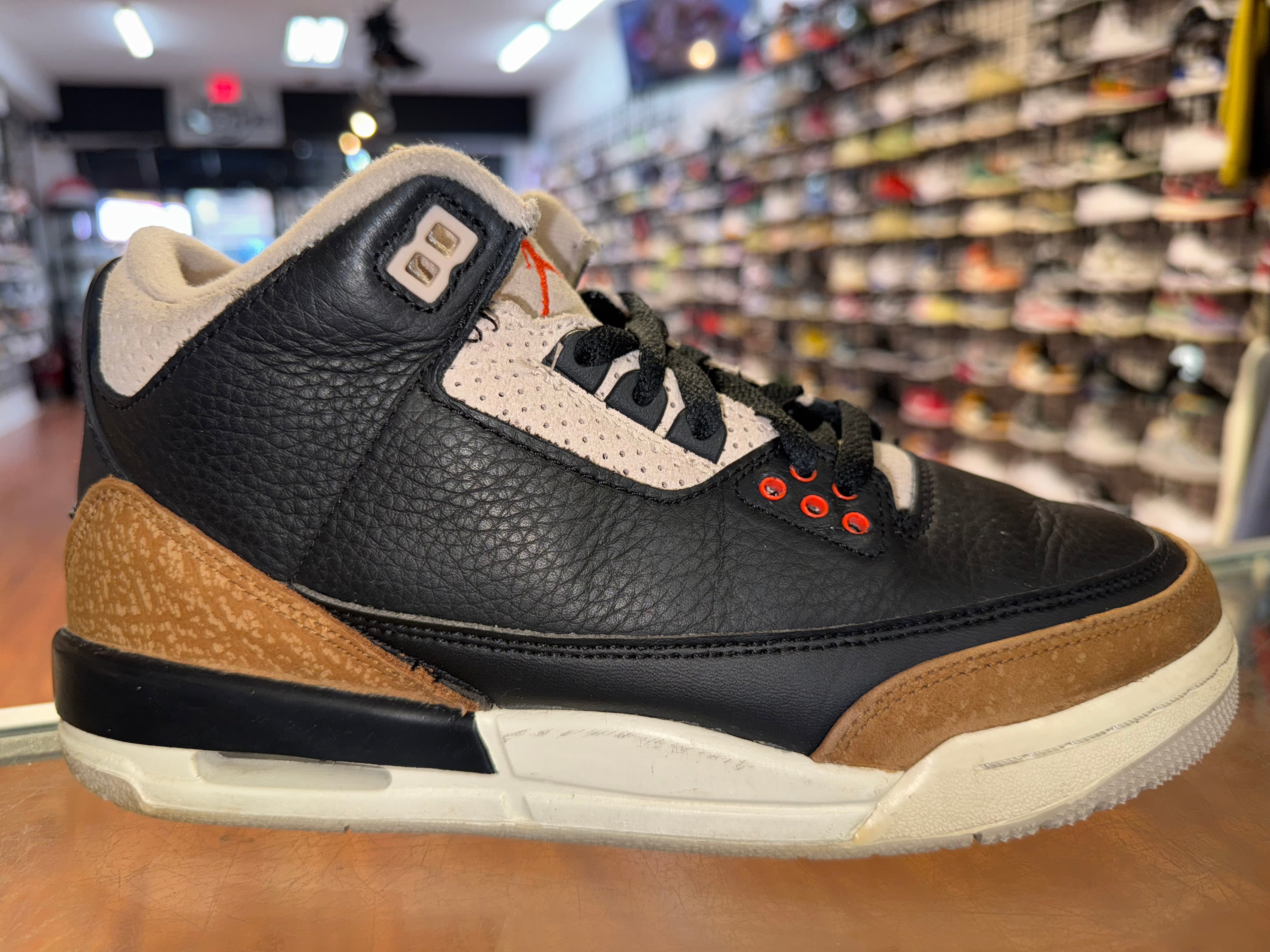 Size 6.5y Air Jordan 3 “Desert Elephant”