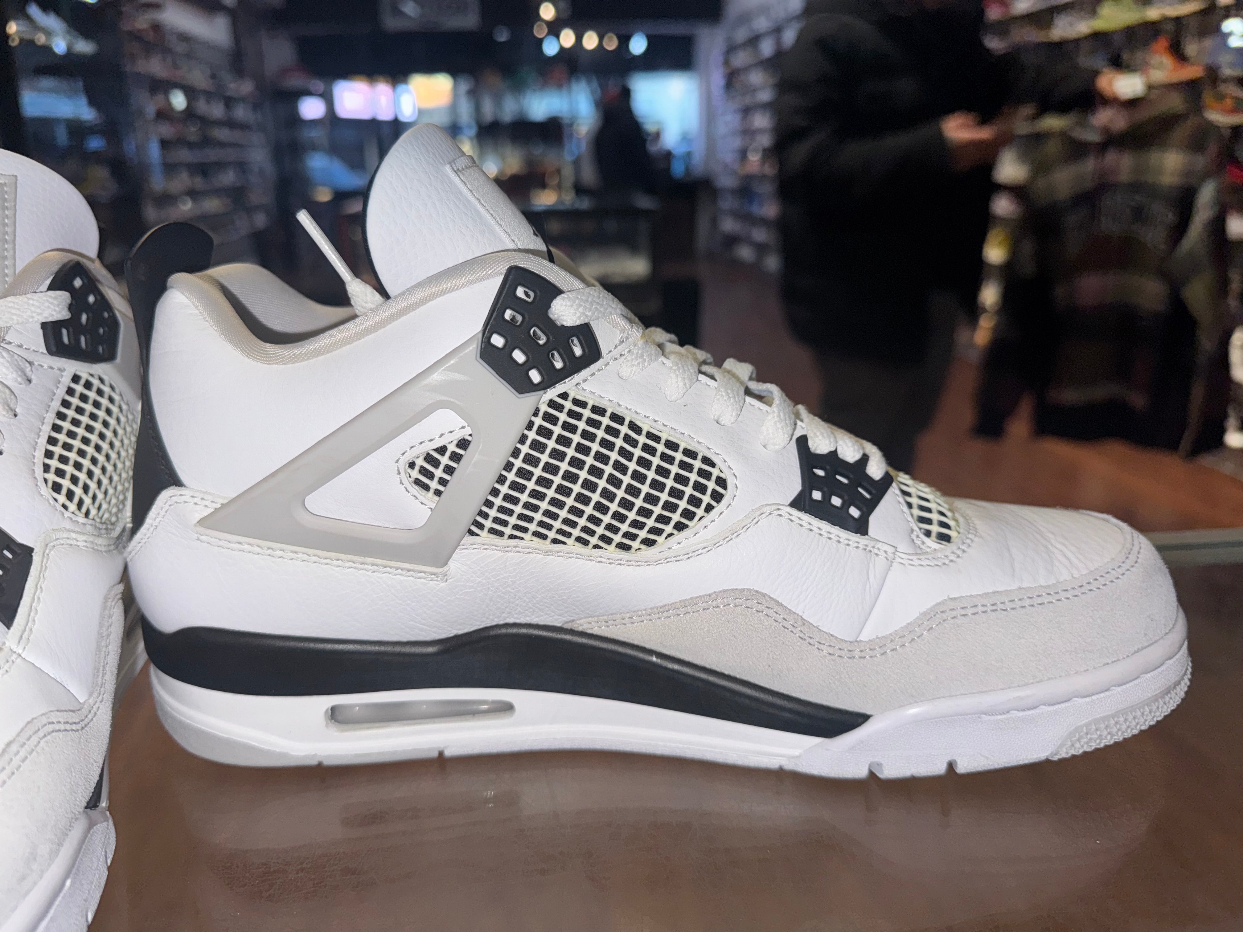 Size 12 Air Jordan 4 "Military Black”