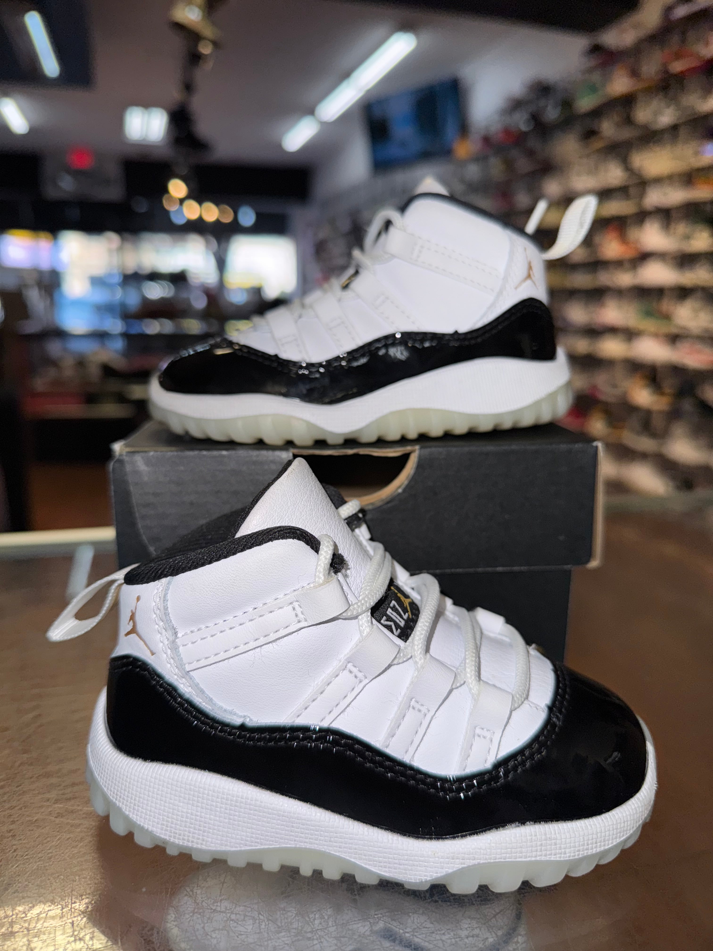 Size 6c Air Jordan 11 DMP “Gratitude” (TD)