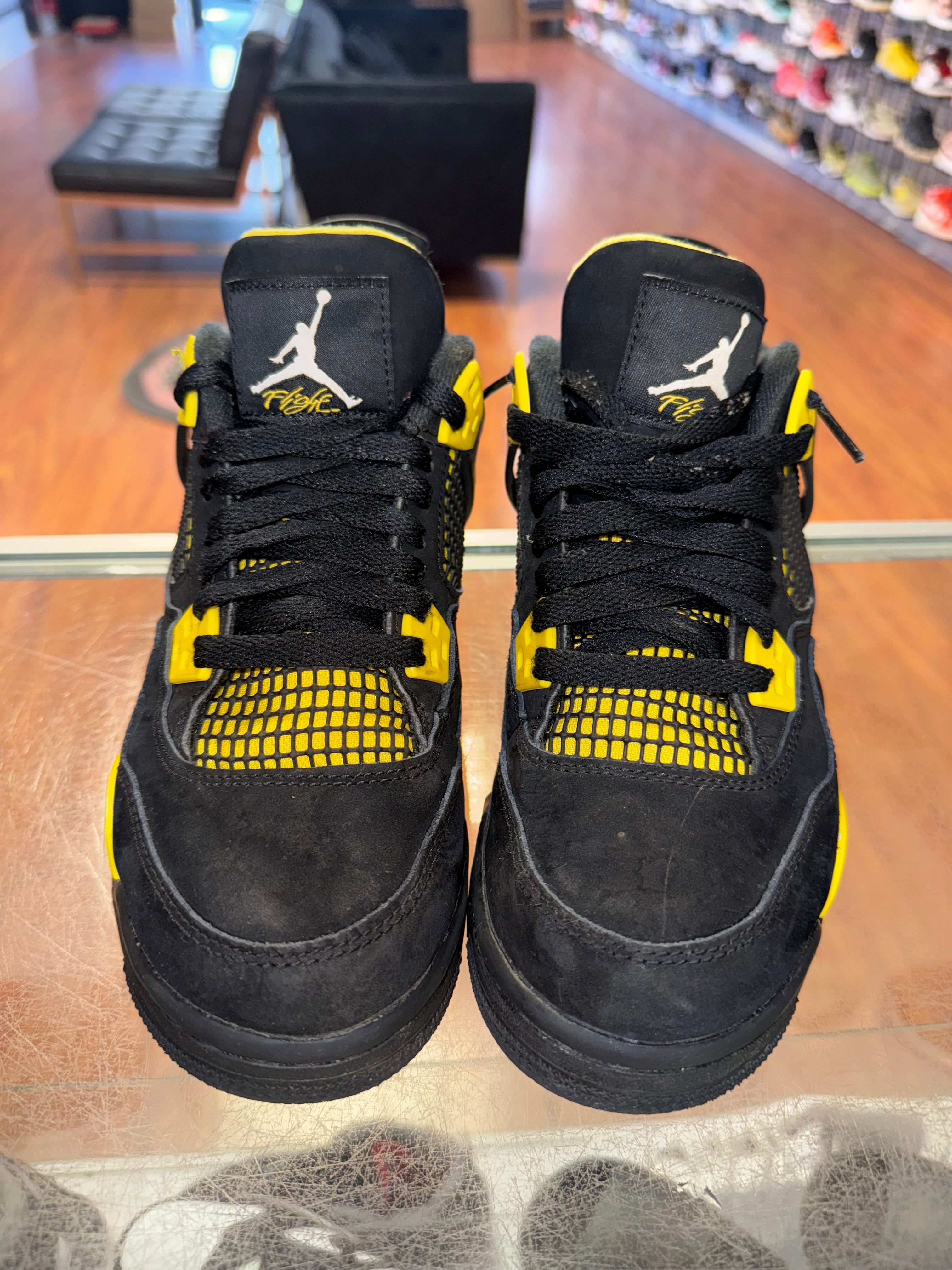 Size 6y Air Jordan 4 “Thunder”