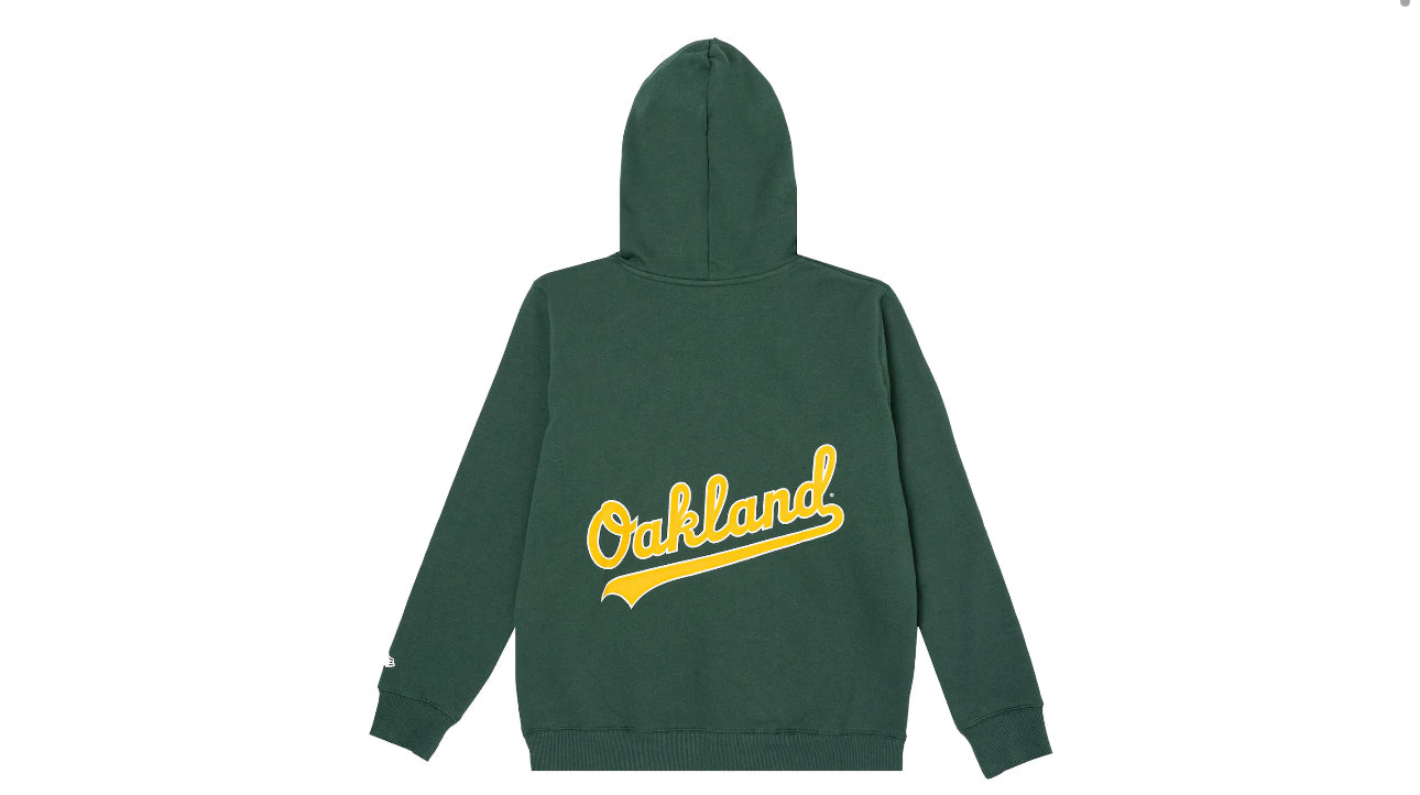 Size XL Eric Emanuel x New Era Hoodie “Oakland Athletics”