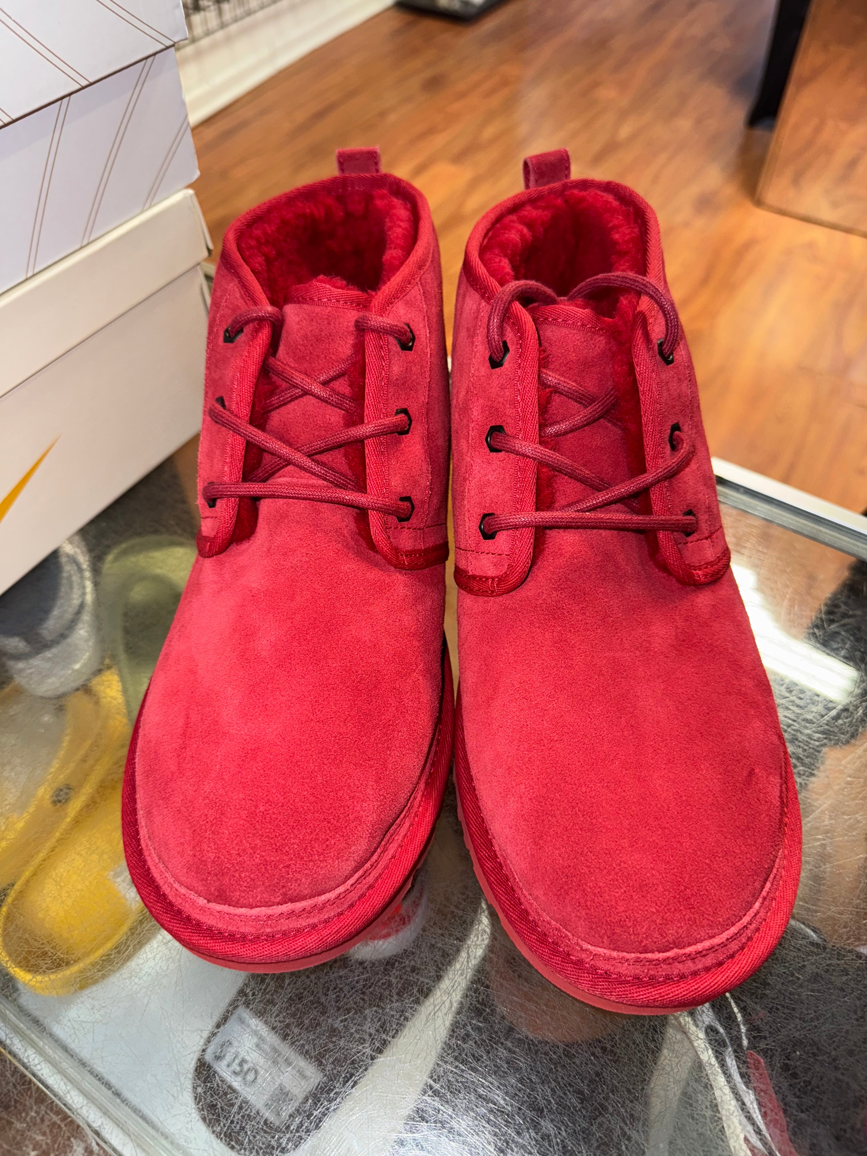 Size 11 UGG Nuemel Boot "Red" Brand New