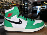 Size 9.5 (11W) Air Jordan 1 "Lucky Green"