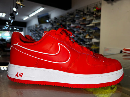 Size 11 Air Force 1 Low "Picante Red"