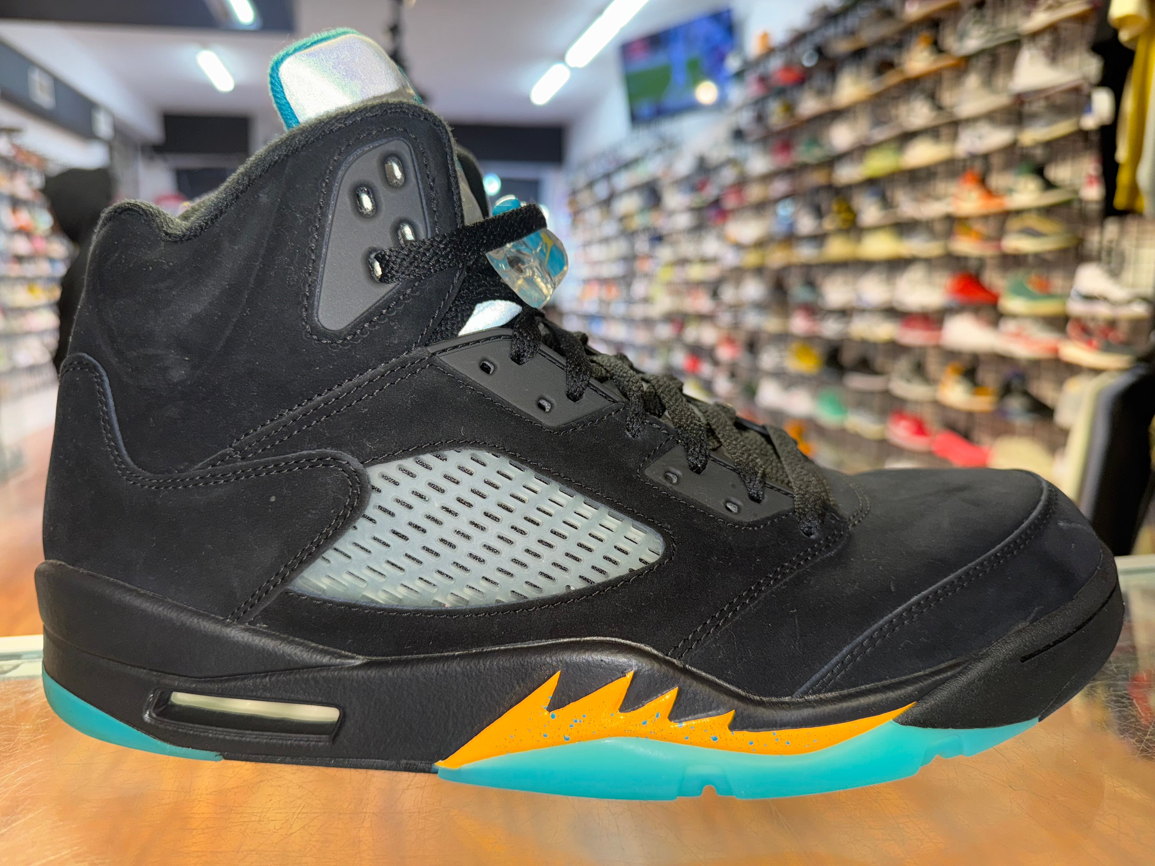 Size 12 Air Jordan 5 "Aqua"