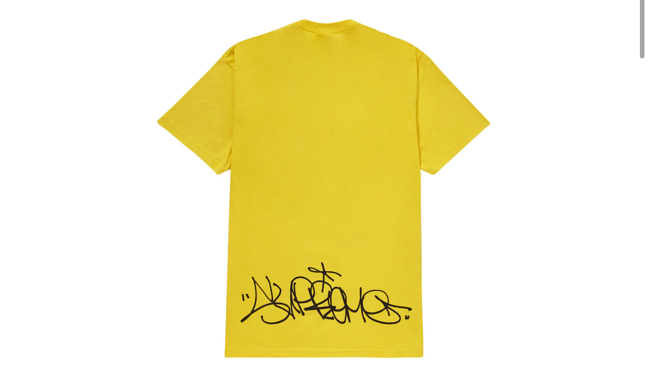 X-Large Supreme IRAK T Shirt “Yellow”