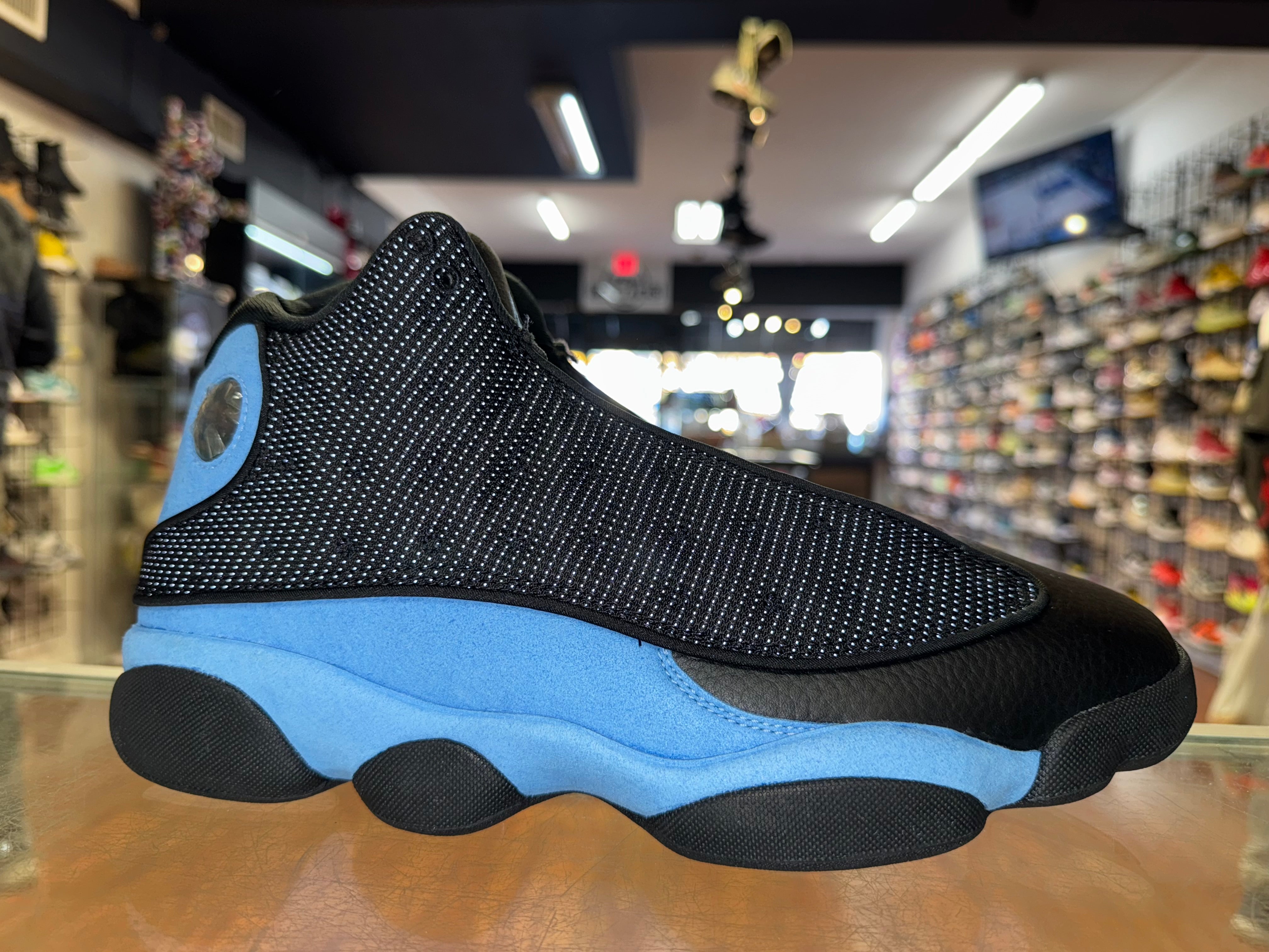 Size 11 Air Jordan 13 "Black University Blue"