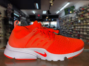 Size 10.5 Air Presto Flyknit Ultra "Total Crimson" Brand New