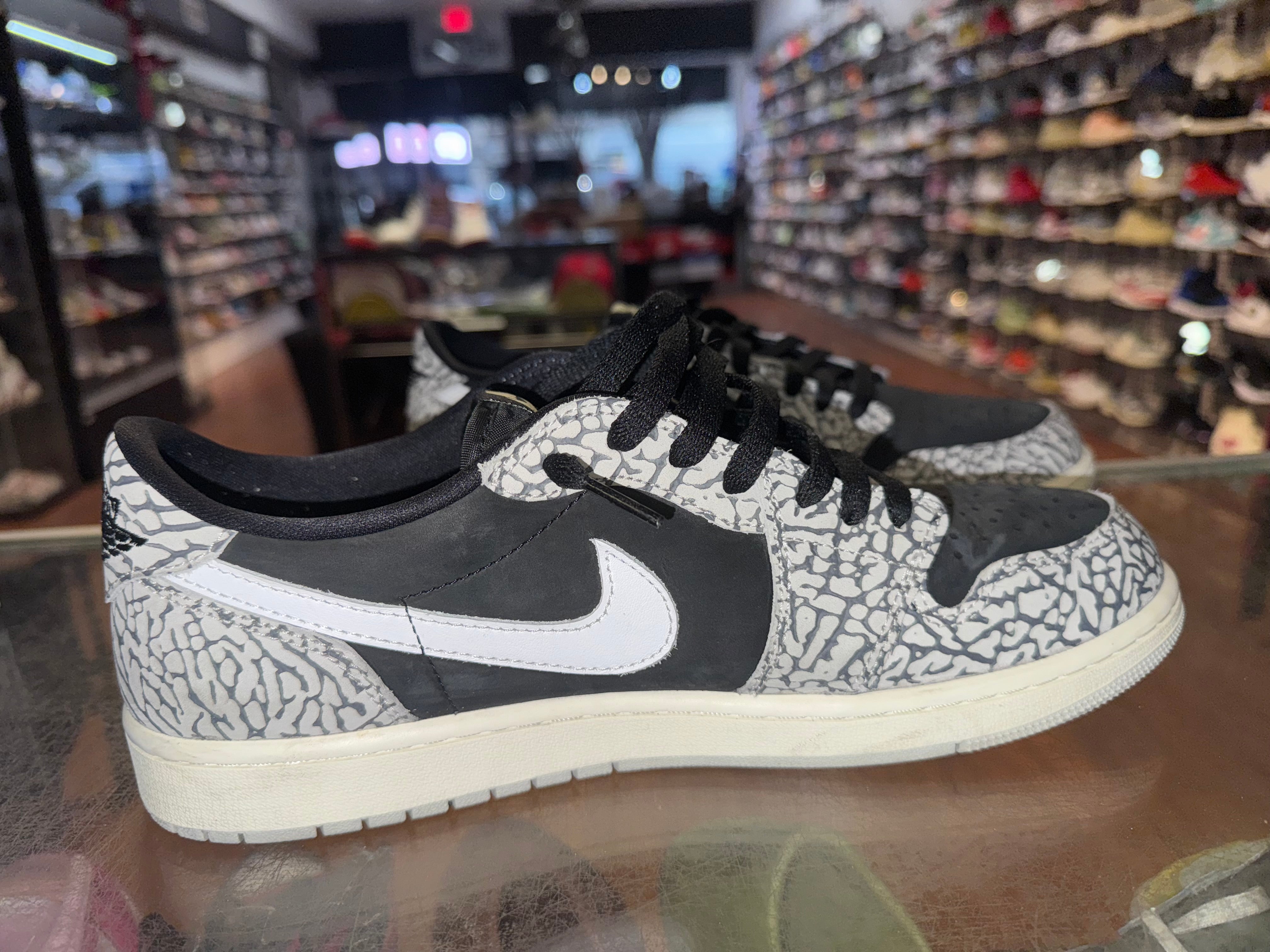 Size 11.5 Air Jordan 1 Low "Black Cement"