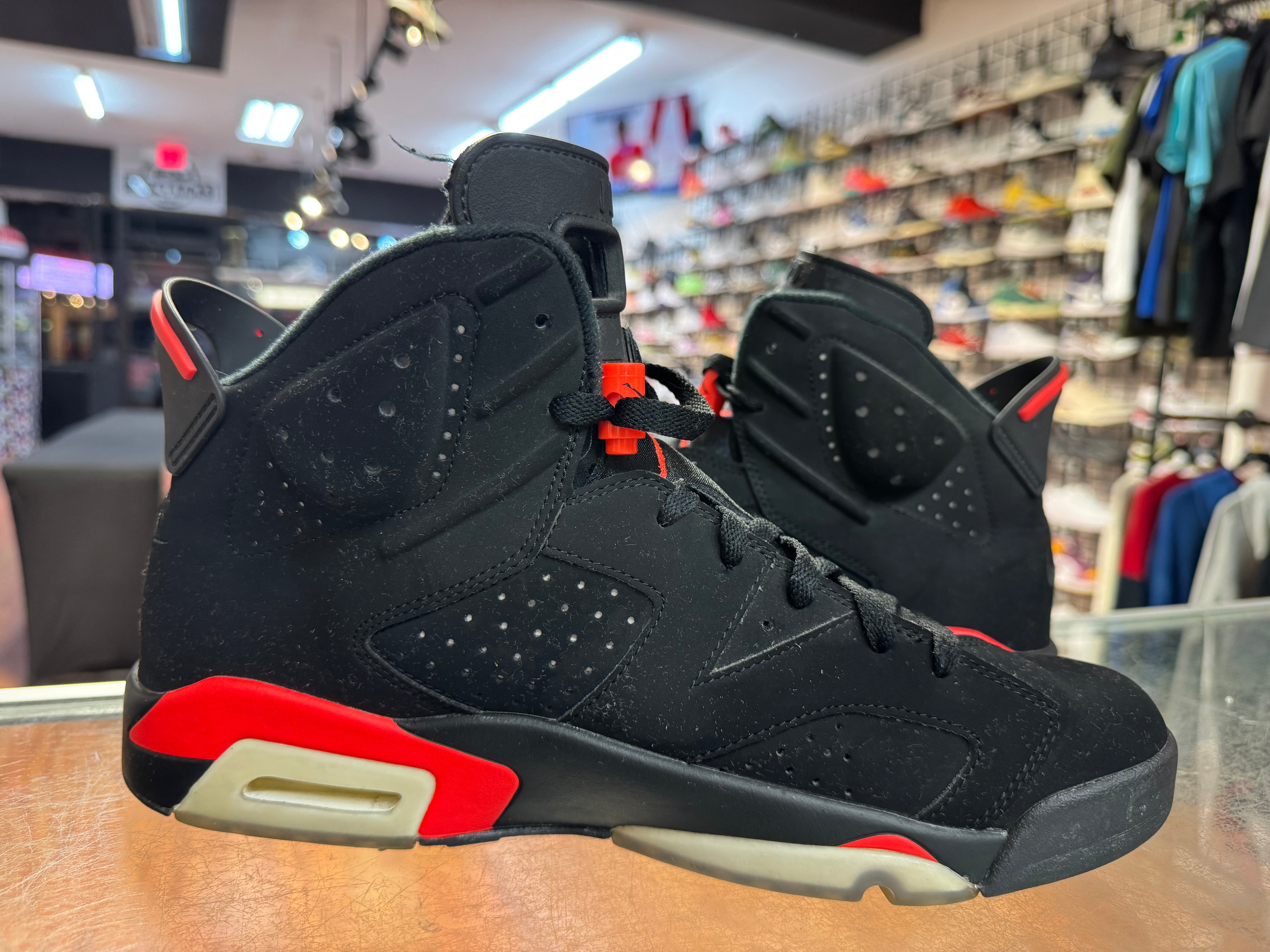 Size 11 Air Jordan 6 "Black Infrared"