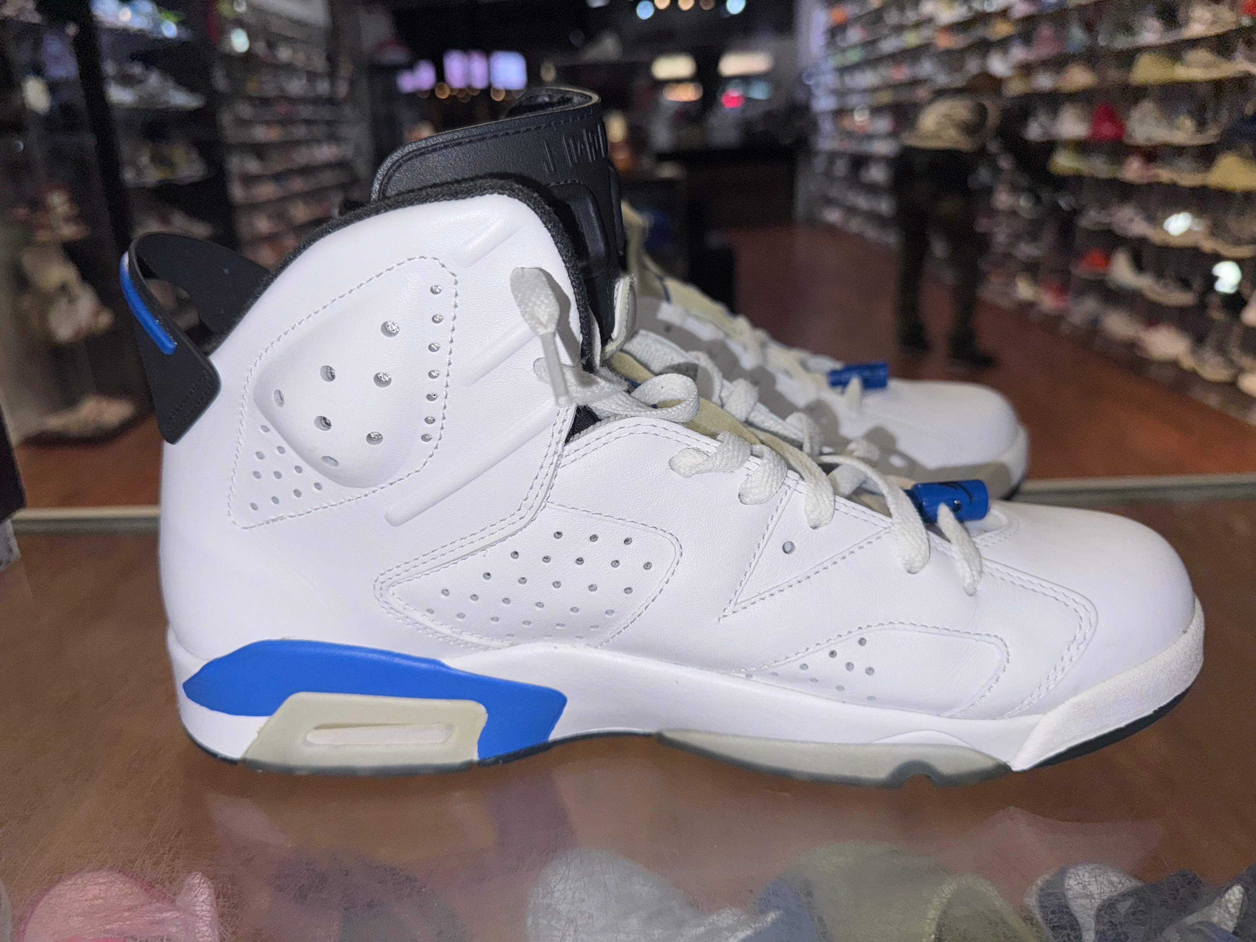 Size 12 Air Jordan 6 "Sport Blue"