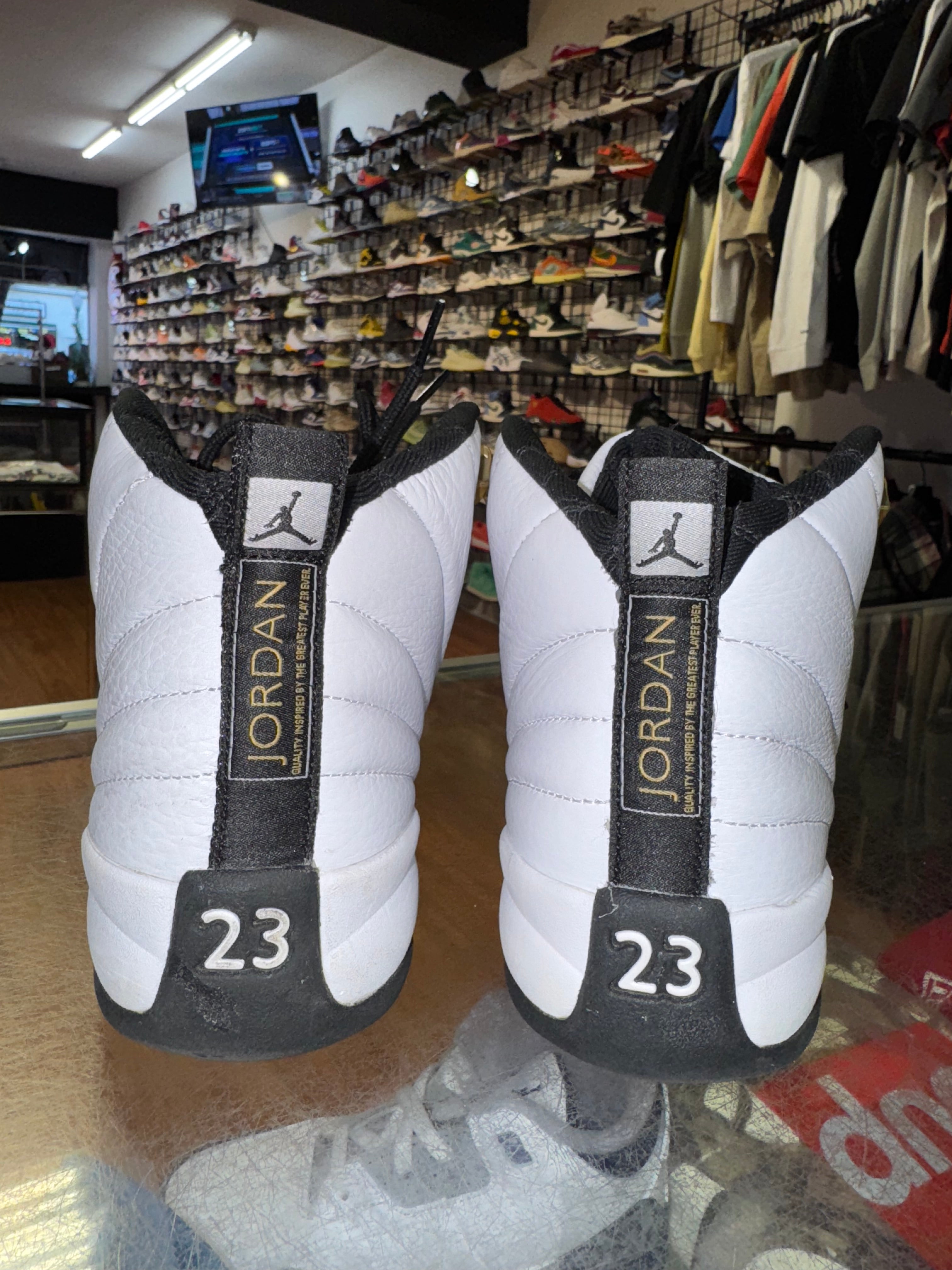 Size 6.5y Air Jordan 12 "Royalty Taxi"