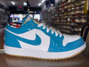 Size 8.5 Air Jordan 1 Low “Cyber Teal” Brand New