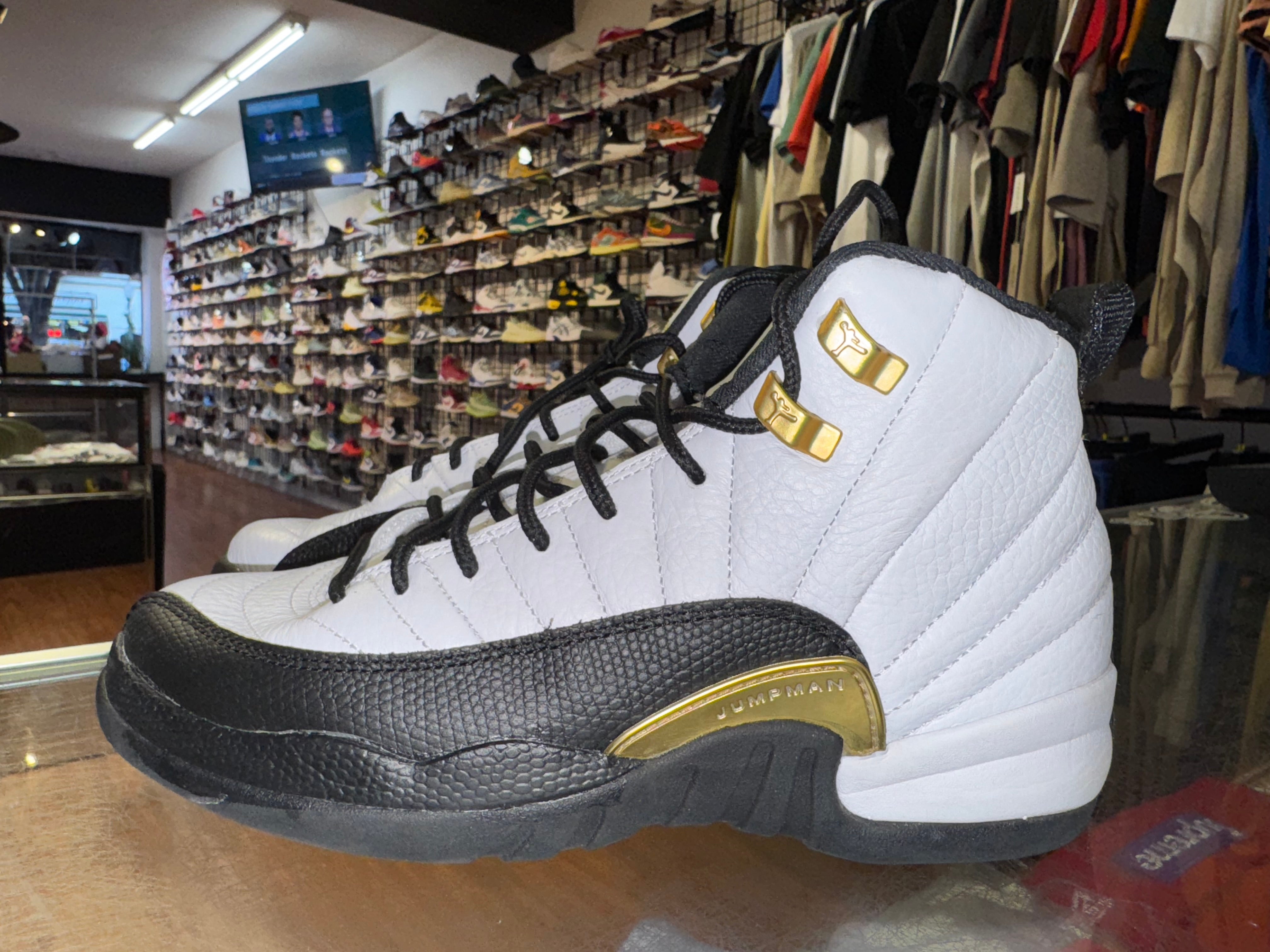 Size 6.5y Air Jordan 12 "Royalty Taxi"