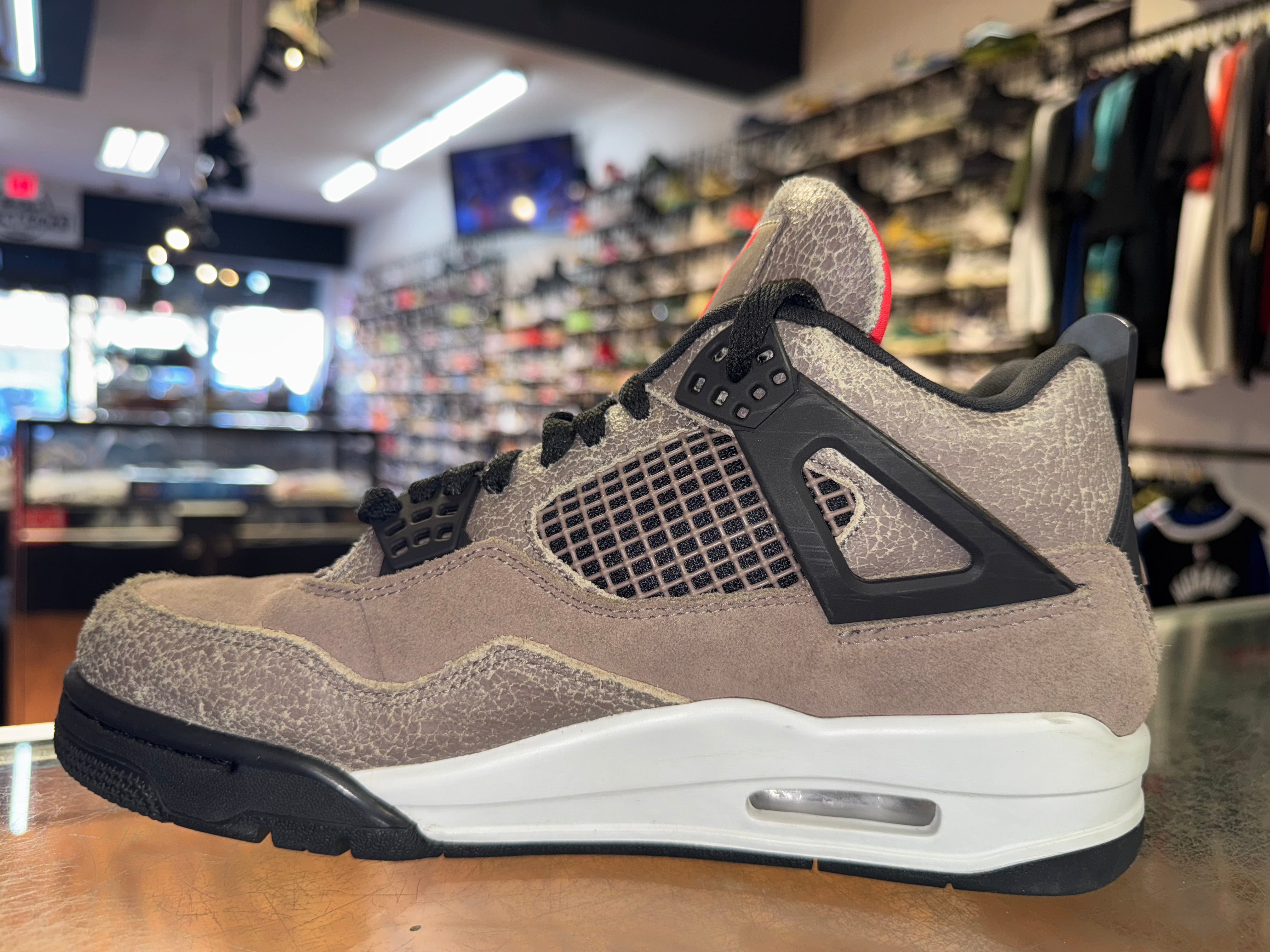 Size 7.5 Air Jordan 4 "Taupe Haze"