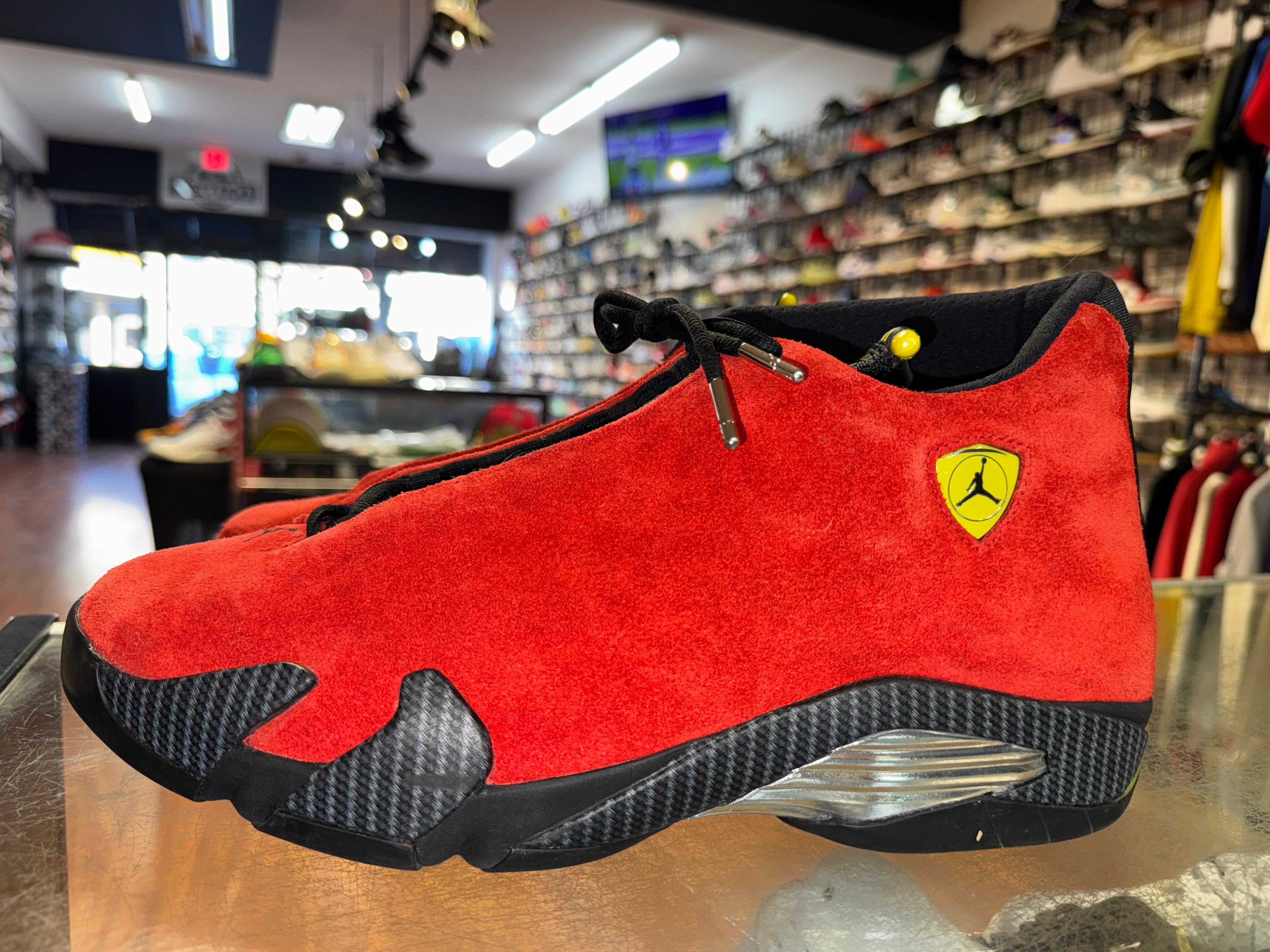 Size 12 Air Jordan 14 "Ferrari"