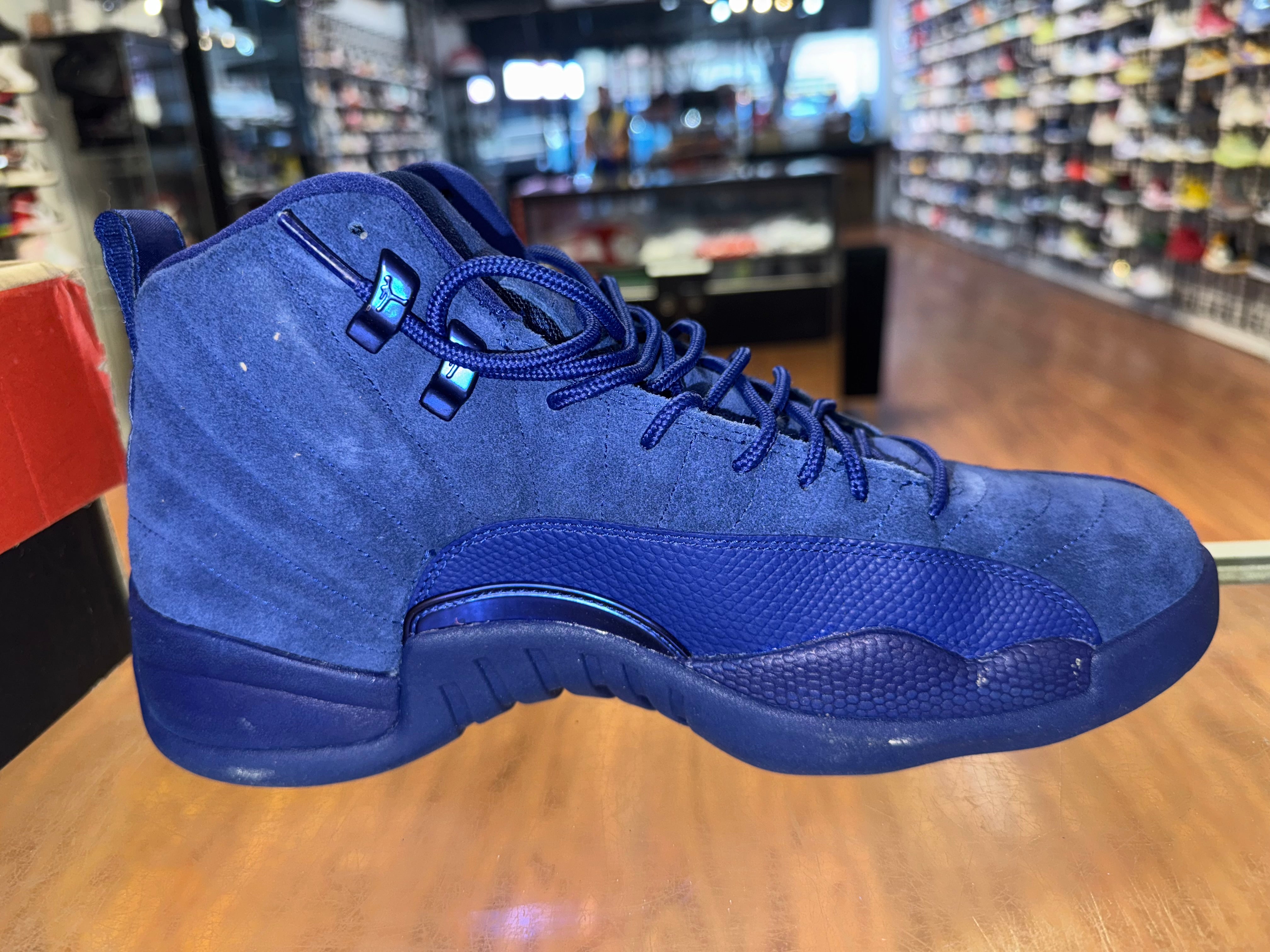 Size 10.5 Air Jordan 12 "Blue Suede"