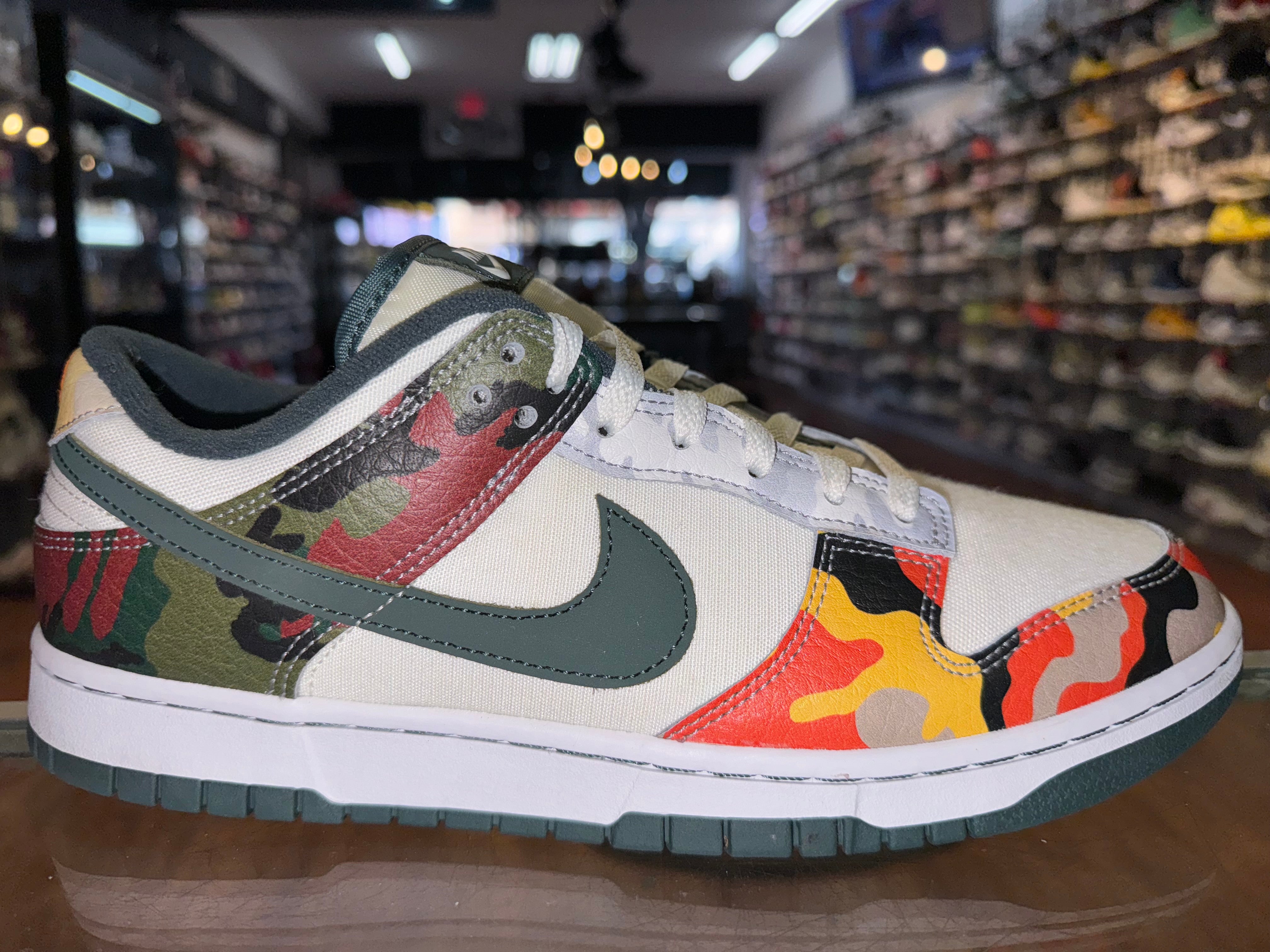 Size 10.5 Dunk Low “Multi Camo”