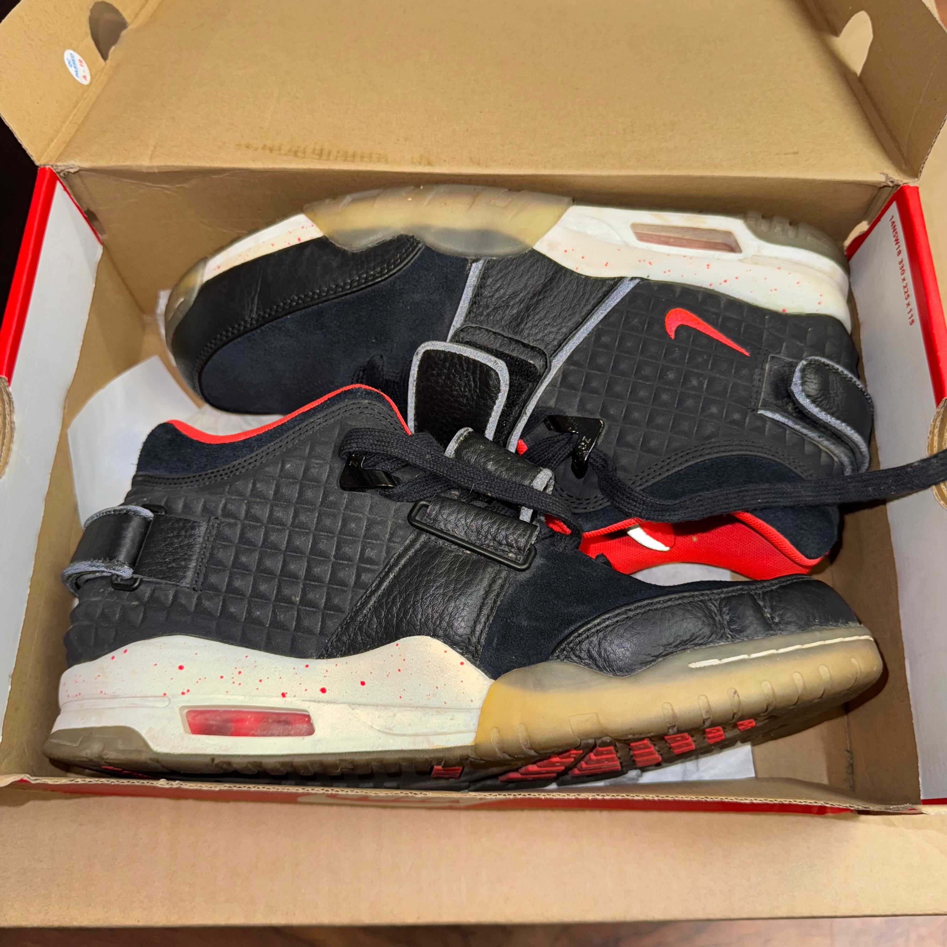 Size 10 Air Trainer Victor Cruz "Crimson"