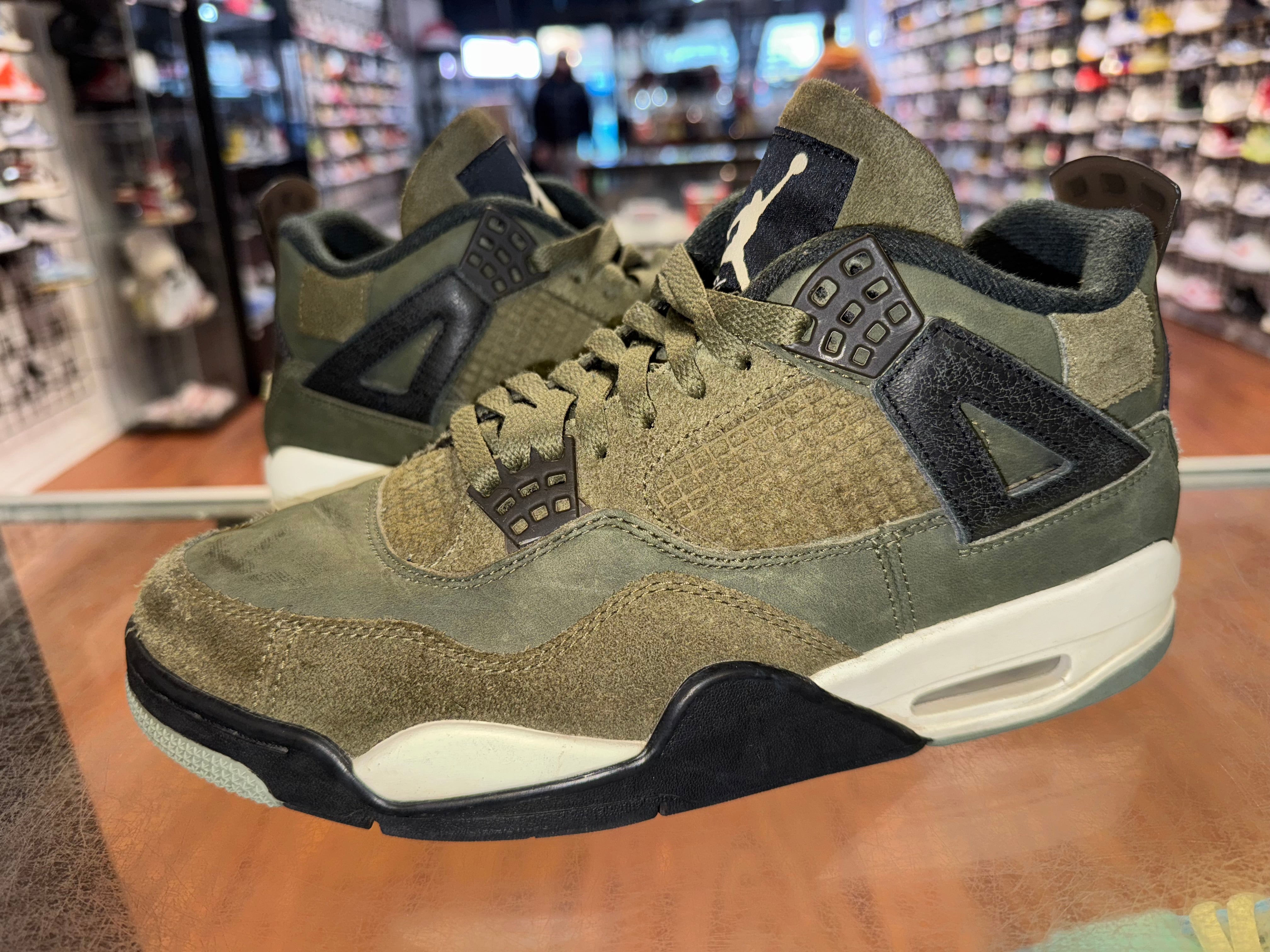 Size 9 Air Jordan 4 “Craft Olive”